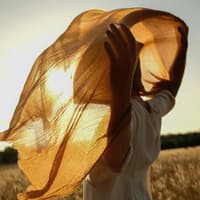 Glückshoroskop Frau mit Tuch über ihrem Gesicht