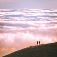 Paar vor Himmel