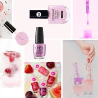 Infused Water Nails Collage