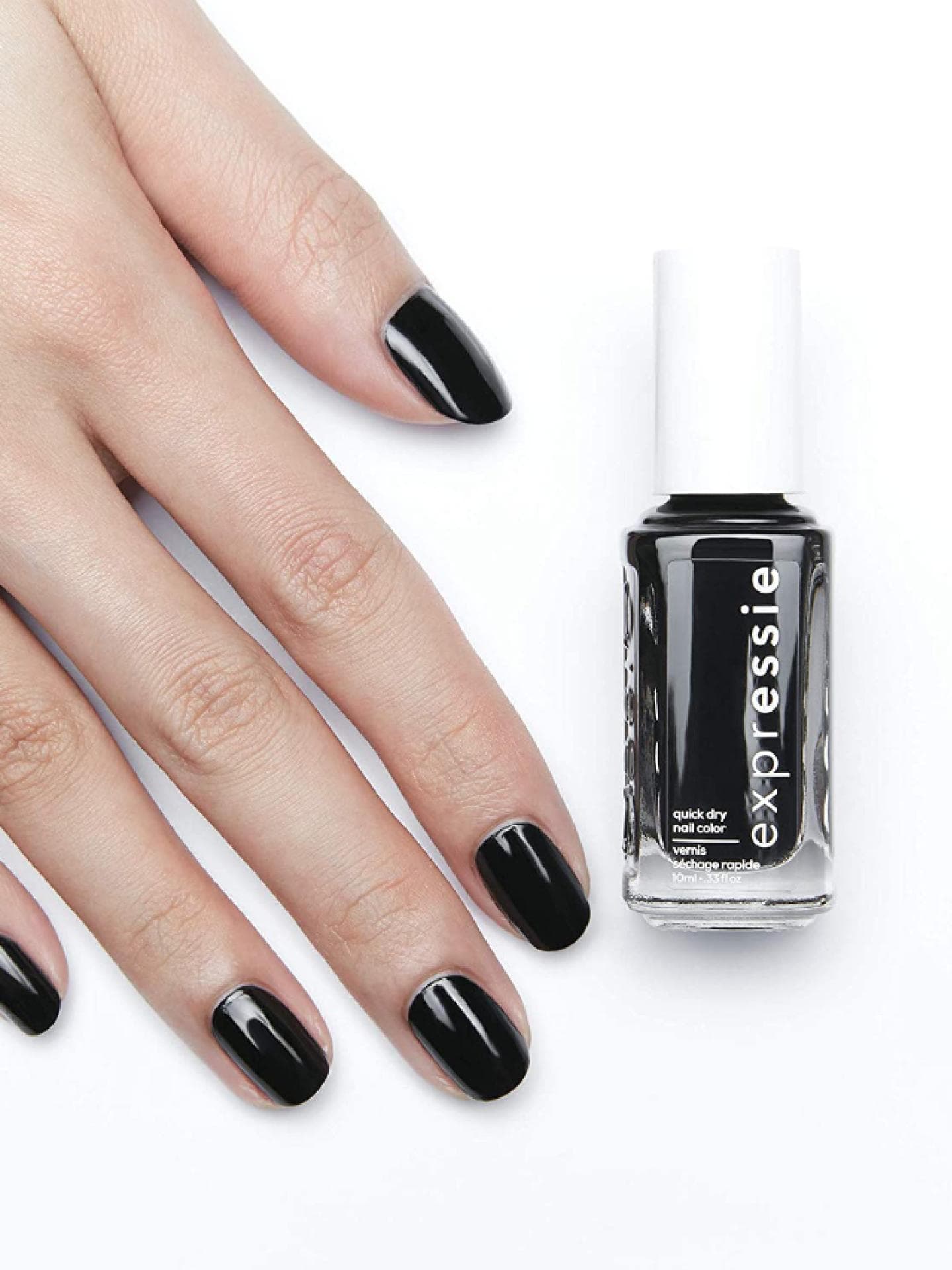 Schwarzer Nagellack