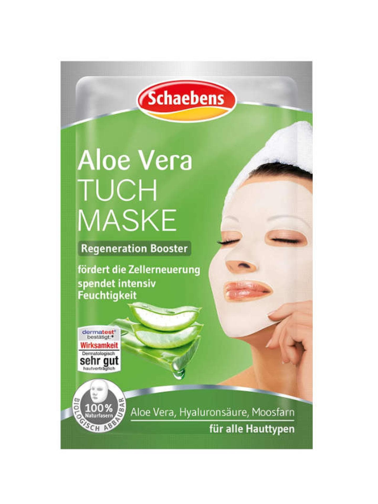 Tuchmaske Schaebens Aloe Vera