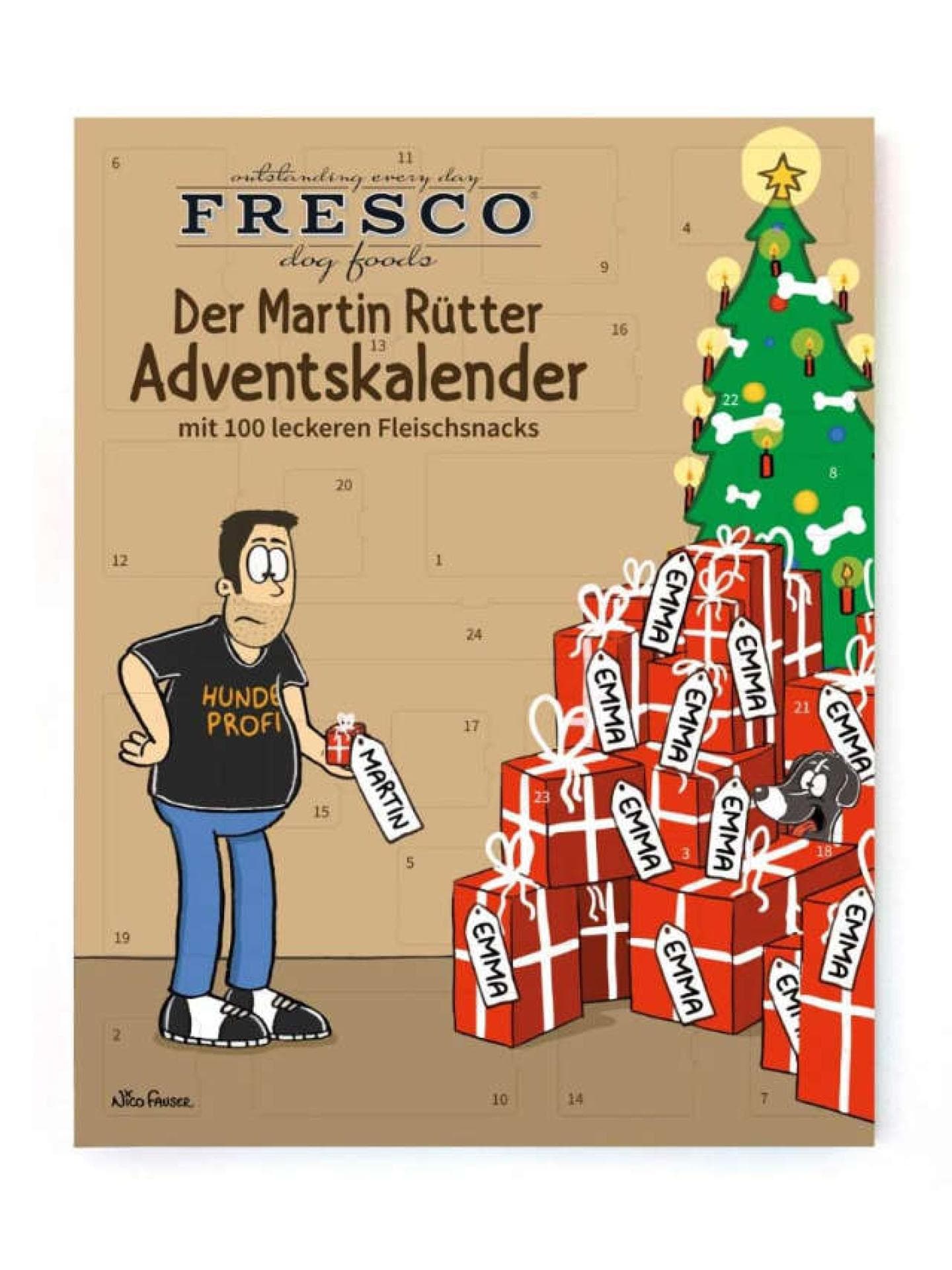Adventskalender Hund