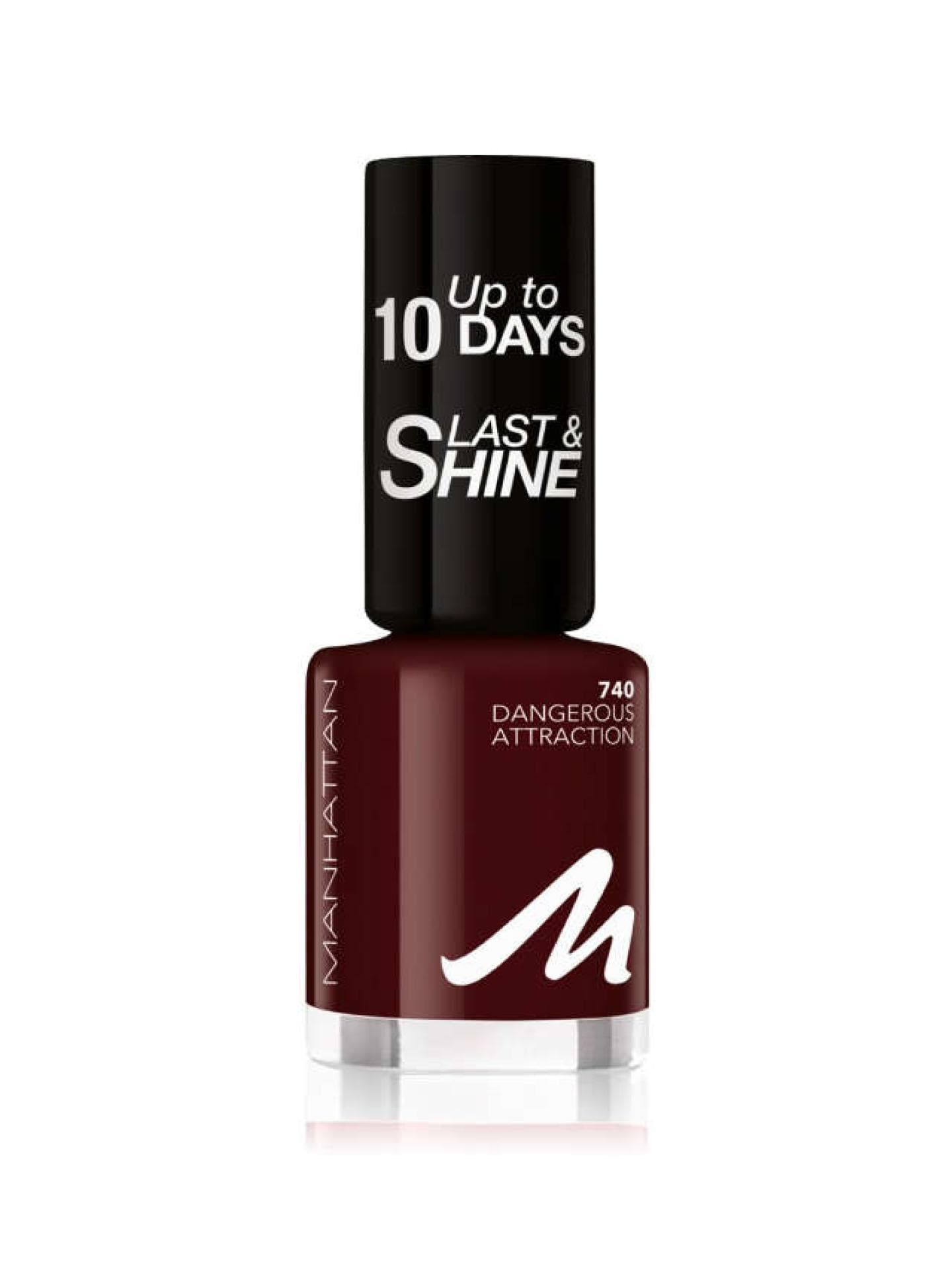 Nagellack dunkelbraun