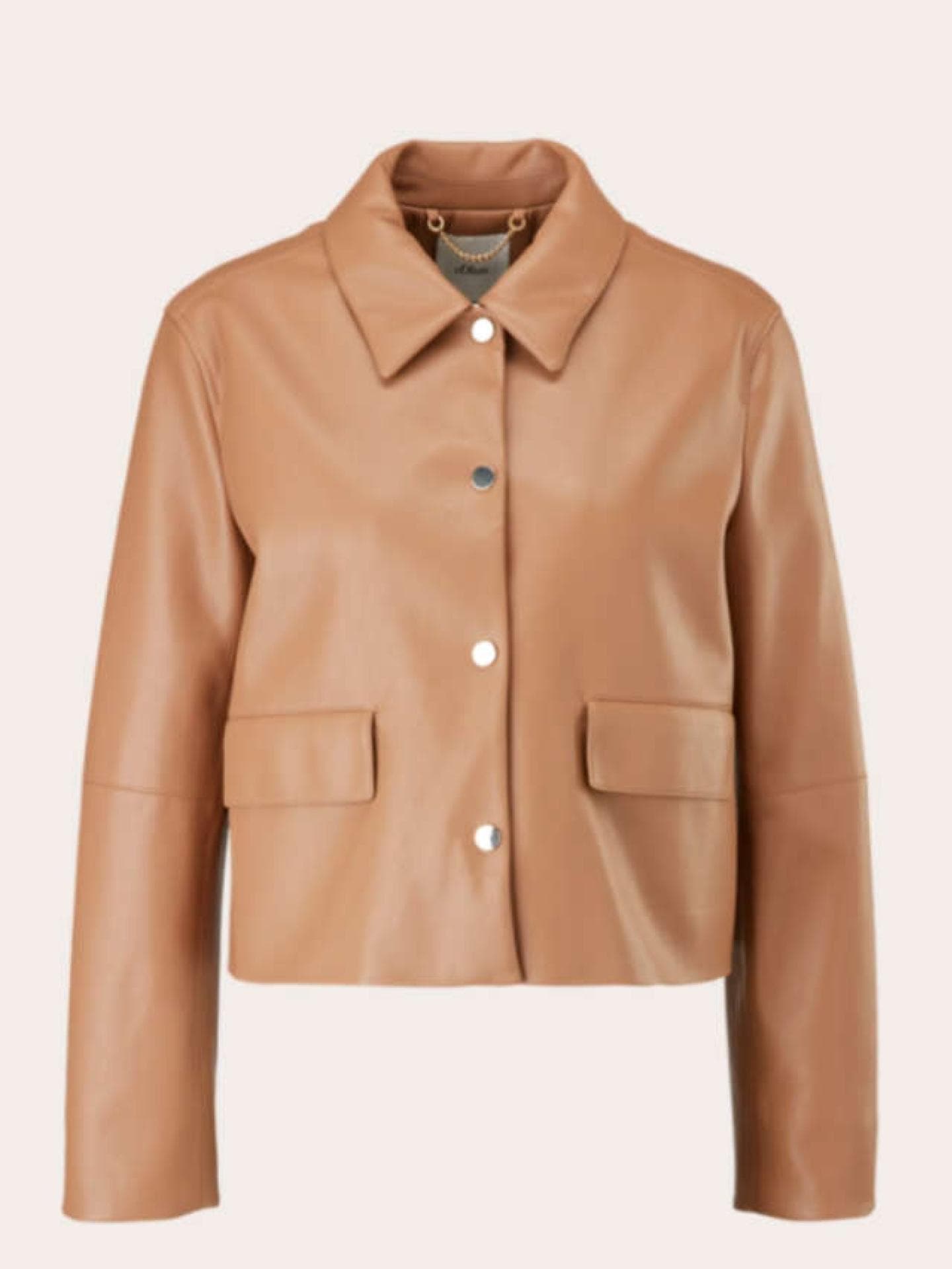 Jacke Sand Lederoptik s.Oliver