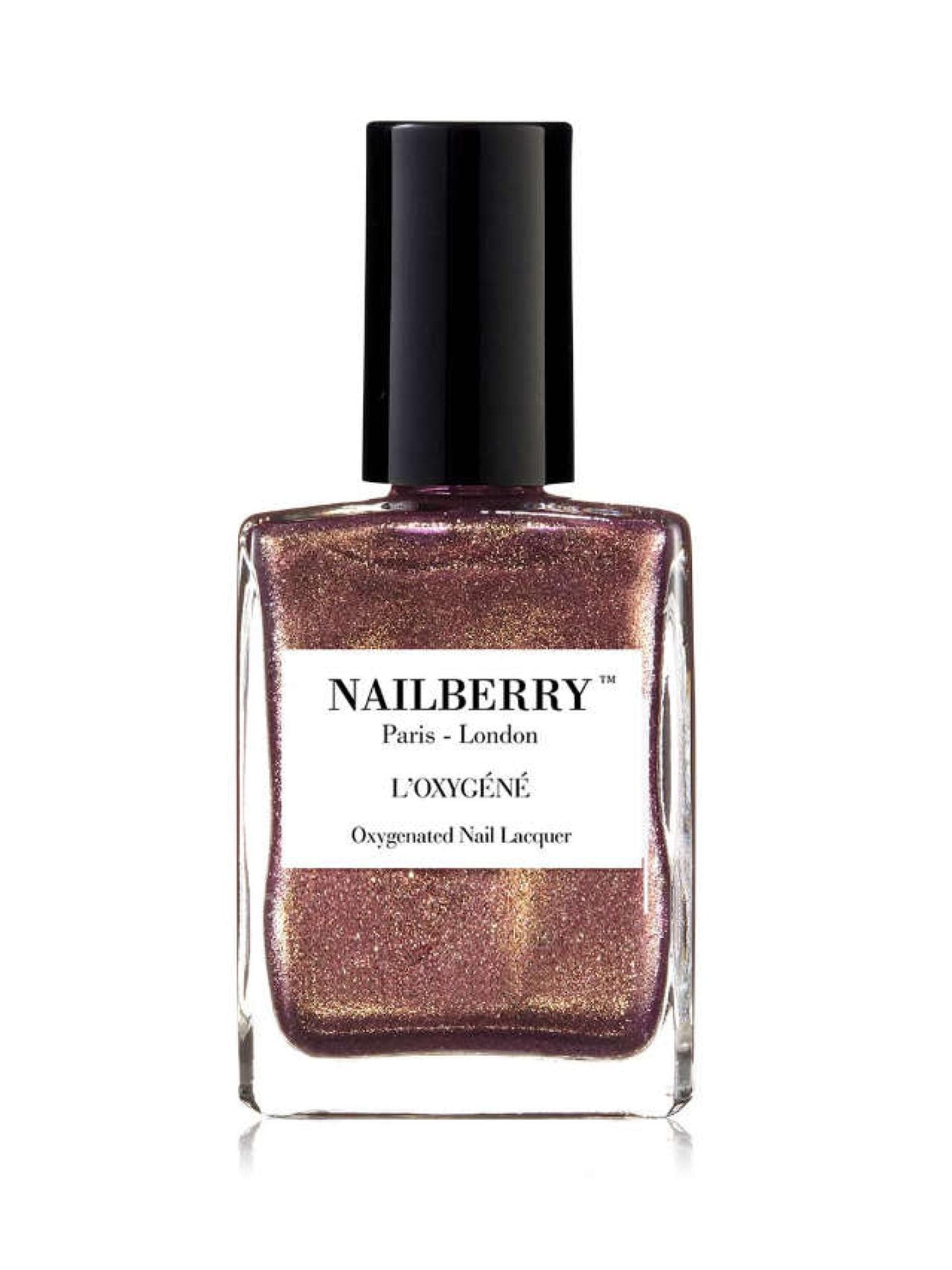 Nagellack Nailberry braun Schimmer