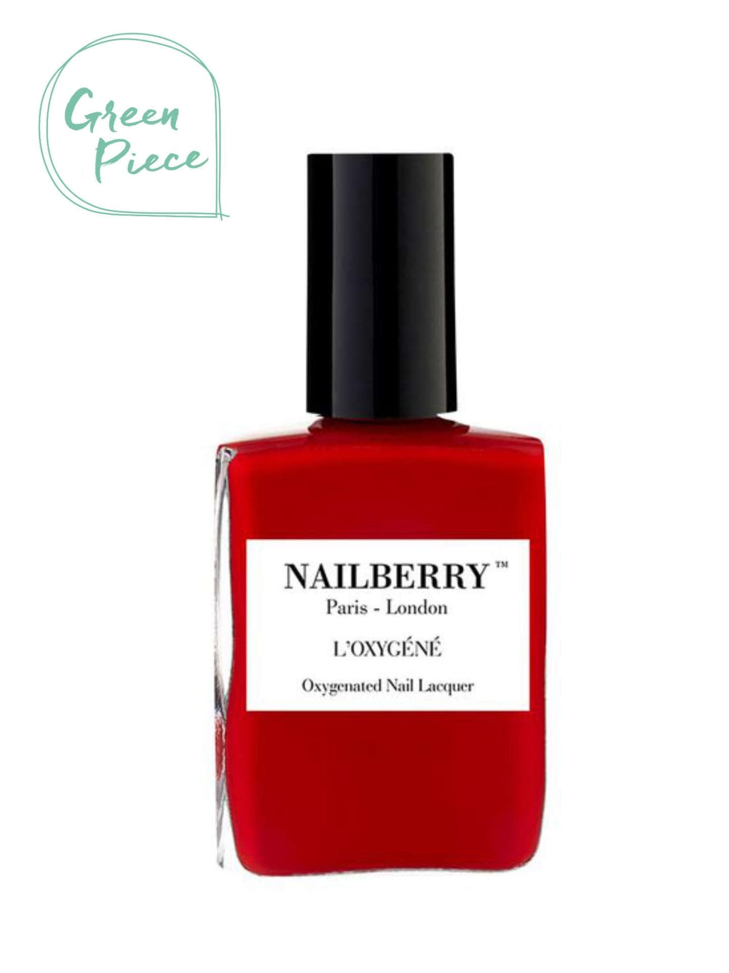 Nagellack rot Green Piece