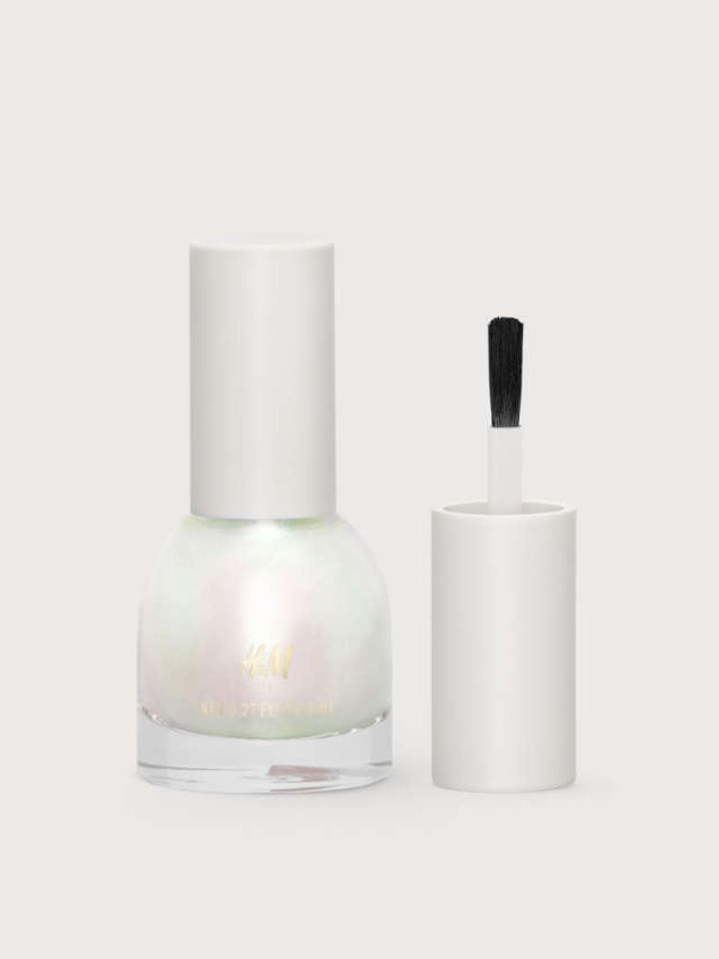 Nagellack Weiss Schimmer H&M