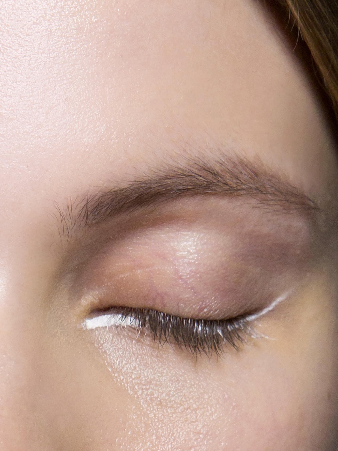 weißer Eyeliner