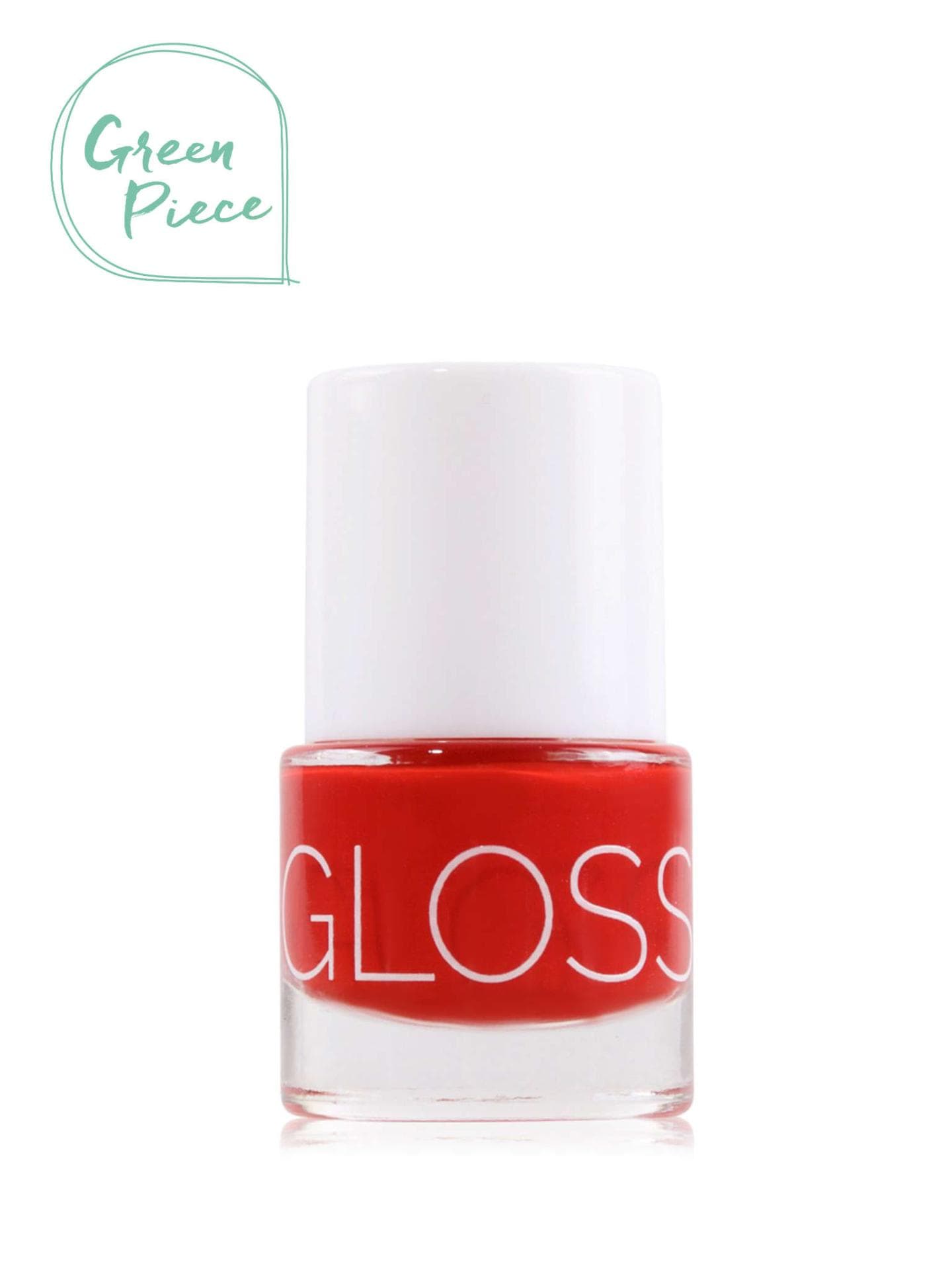 Nagellack Glossworks rot Green Piece
