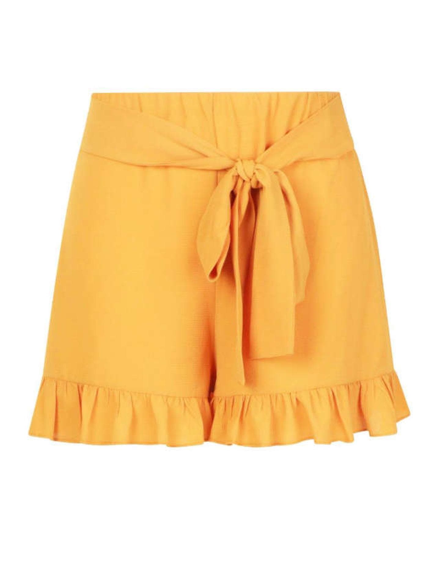 Shorts curvy Bohoo senf gelb