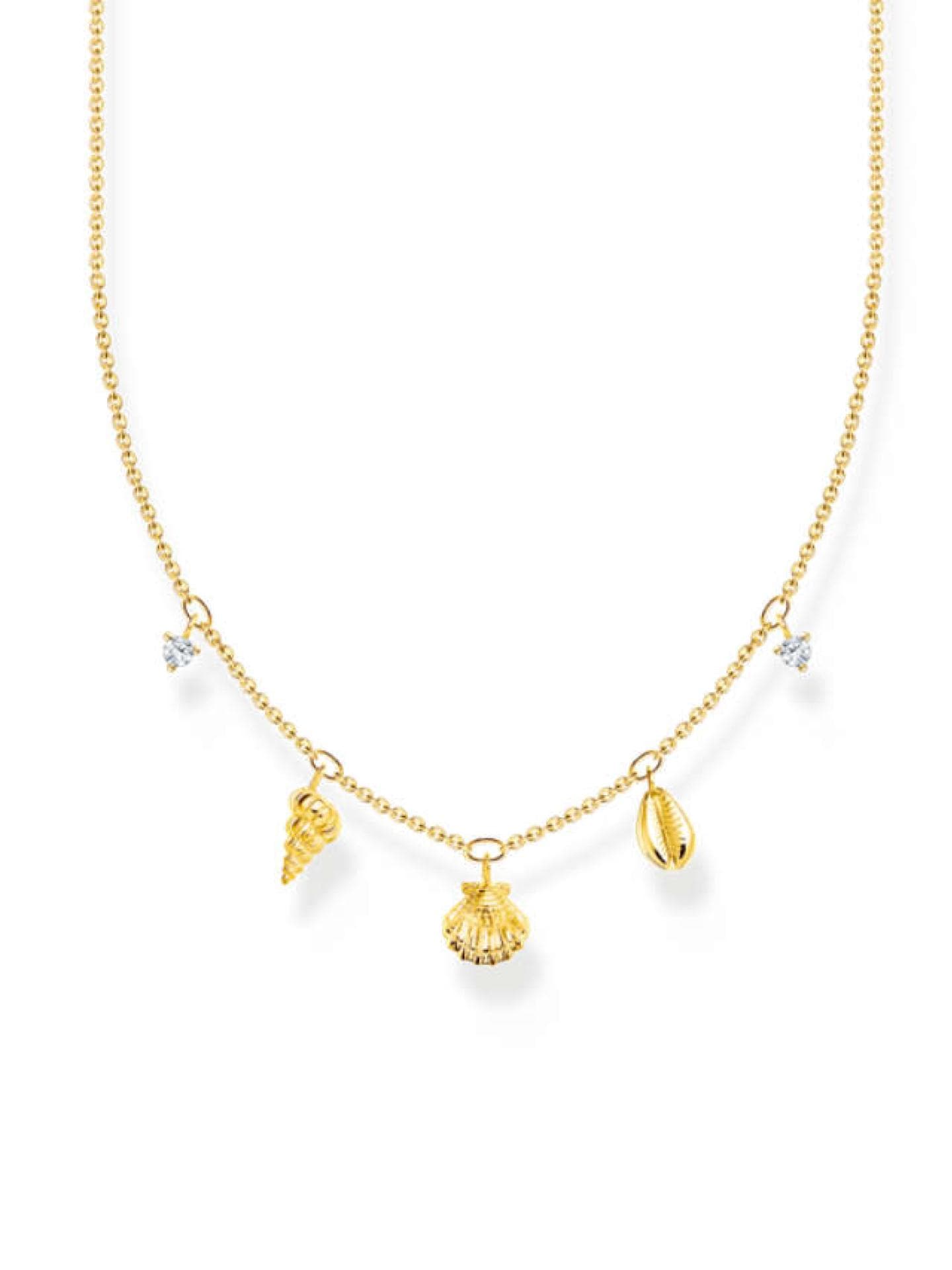 Muschelkette gold Thomas Sabo