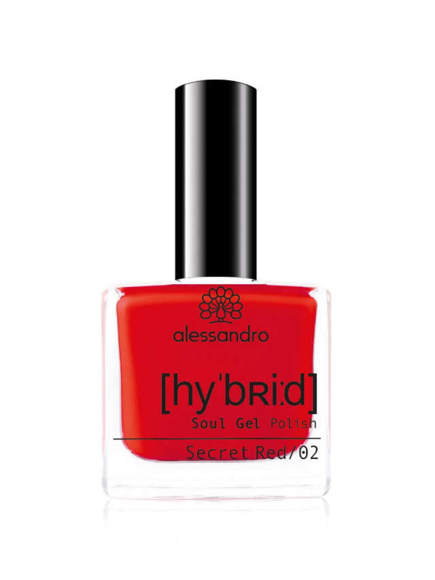 Nagellack alessandro hybrid rot
