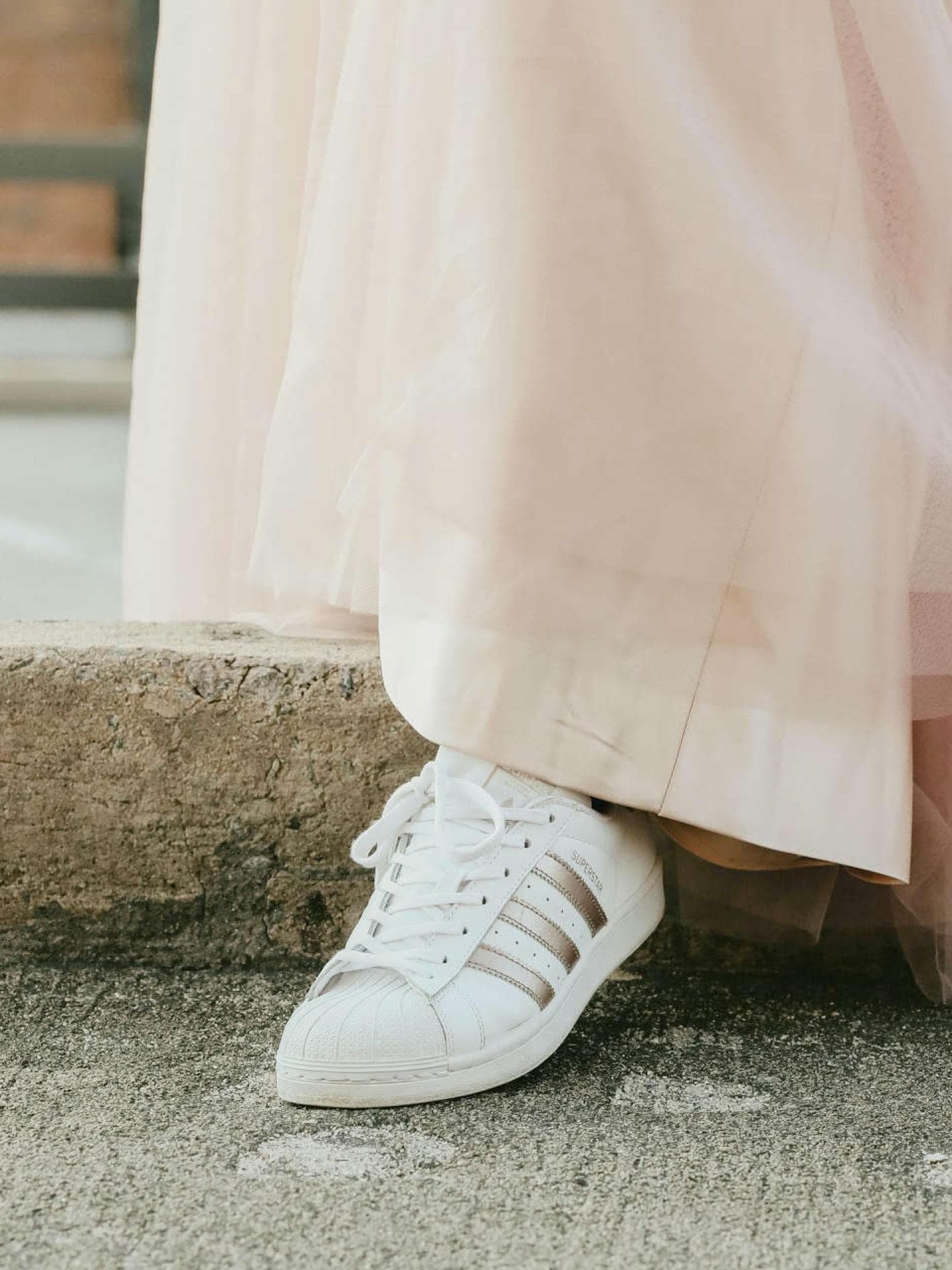 Sneaker Brautkleid