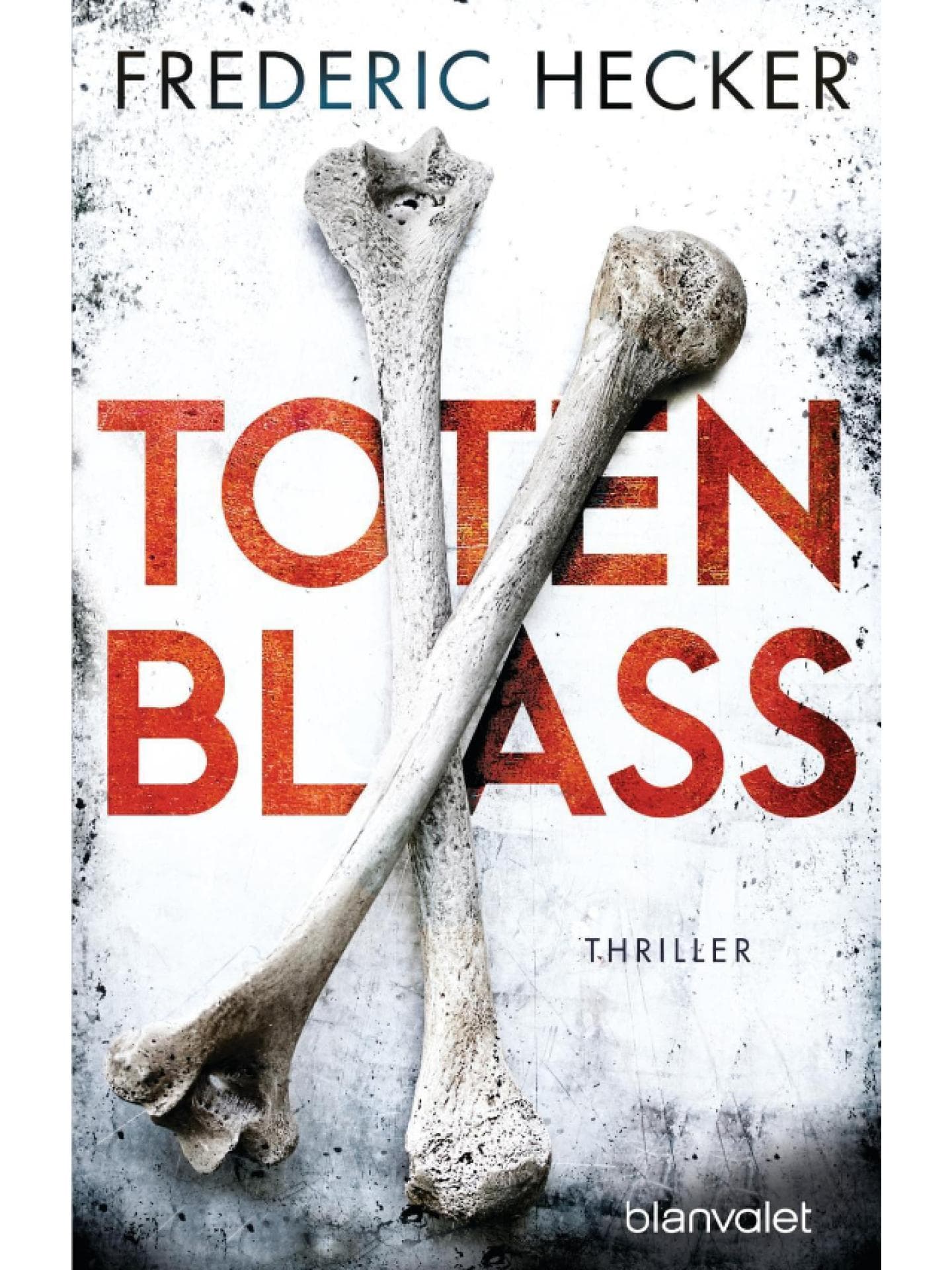 Buch Totenblass Frederic Hecker
