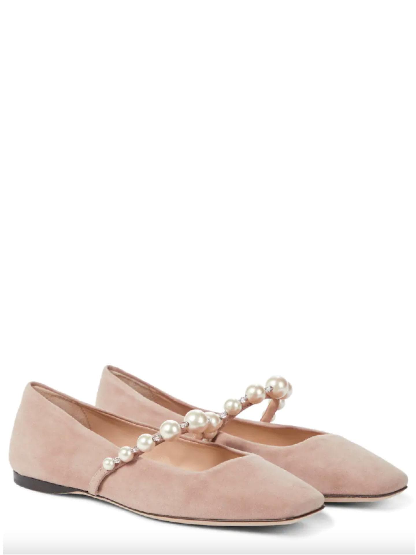 Ballerinas mit Perlen