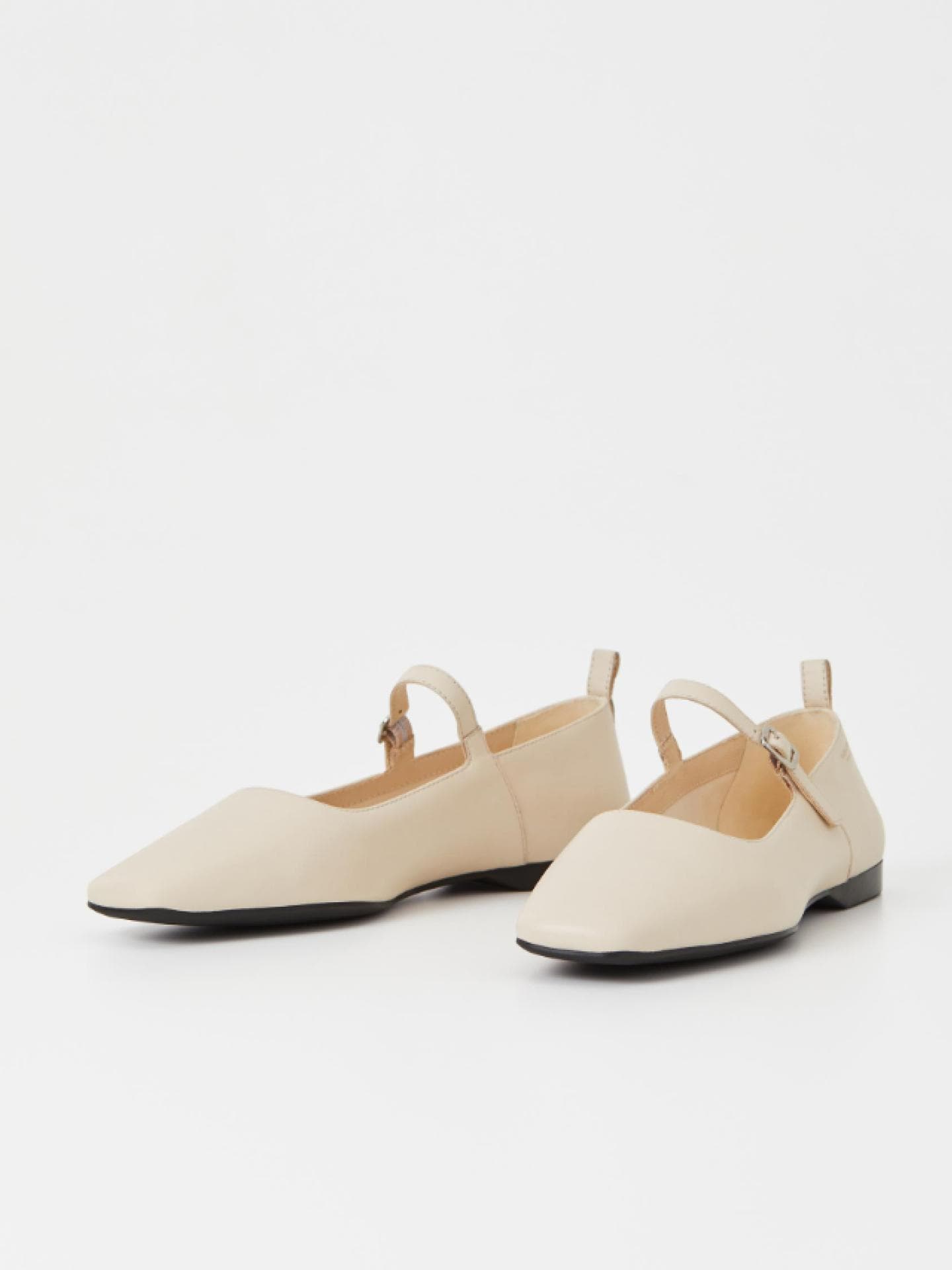 Cremefarbene Ballerinas von Vagabond