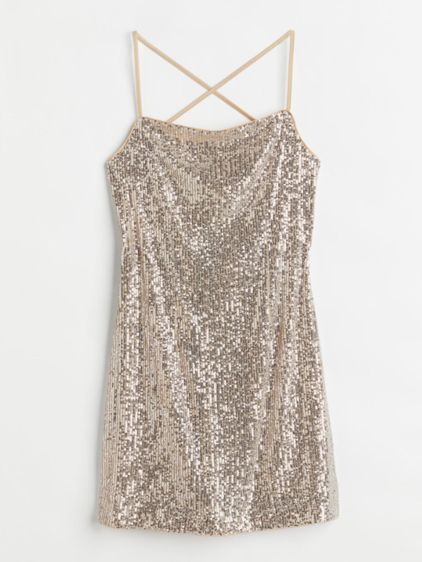 Paillettenkleid H&M