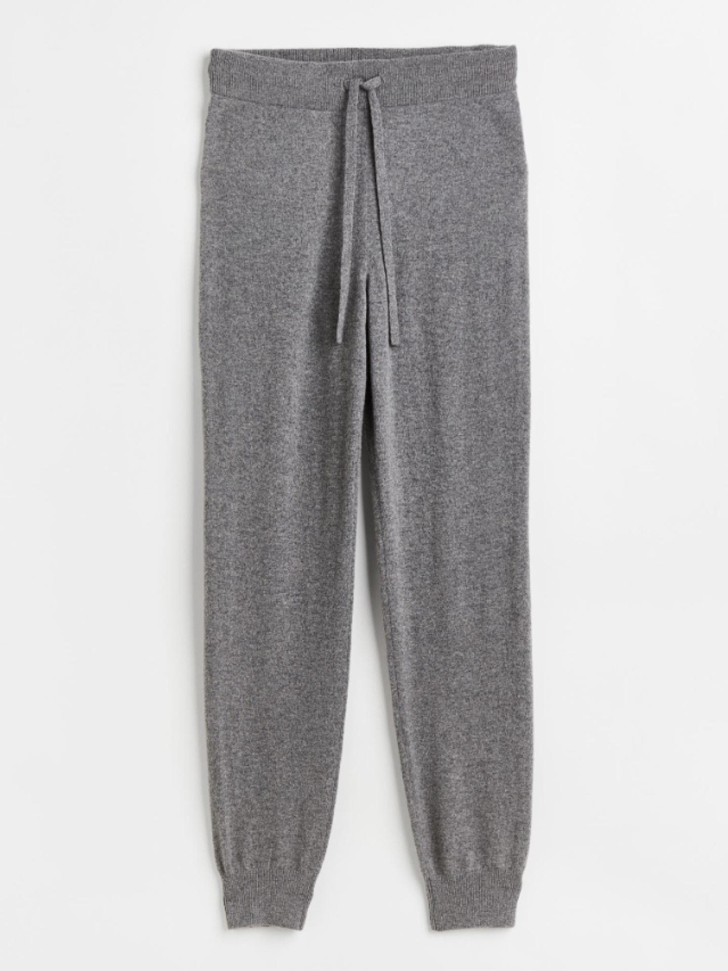 Graue Kaschmirhose von H&M