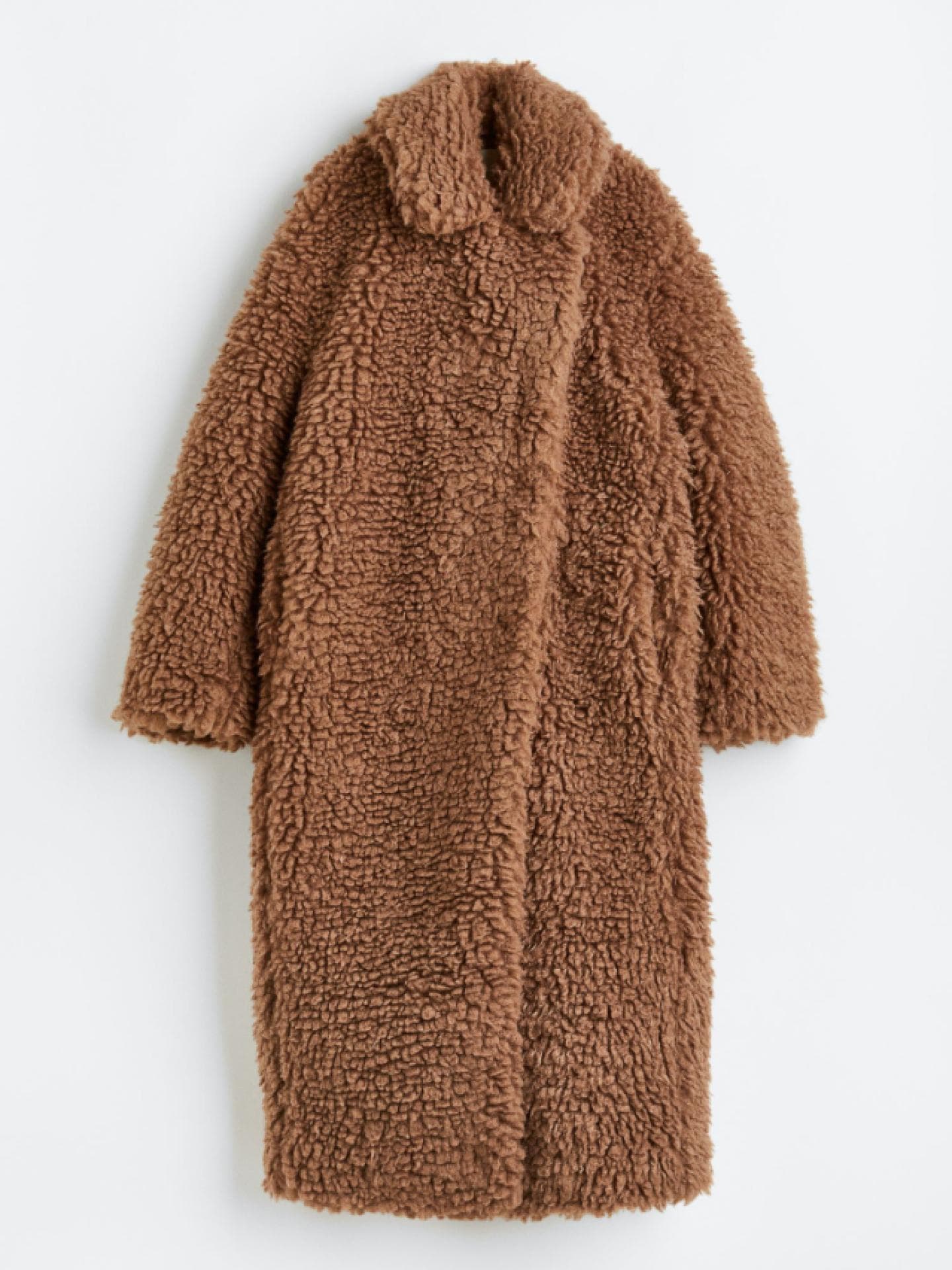 Teddyfellmantel von H&M