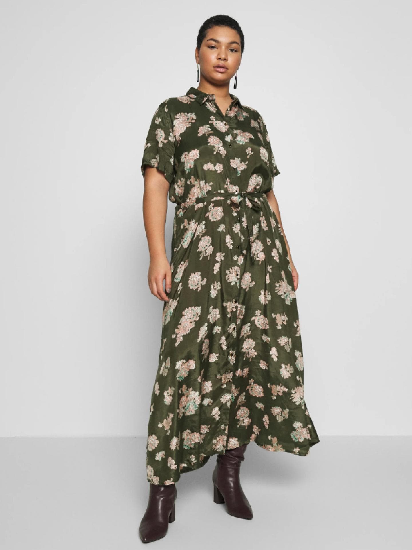 Kleid mit floralem Muster von Kaffe