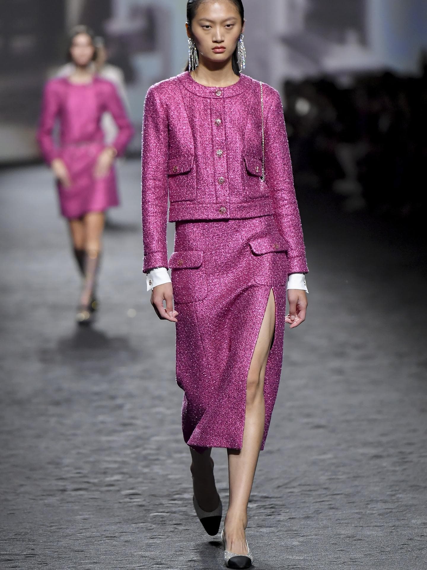 Rock Chanel pink Frühling/Sommer 22