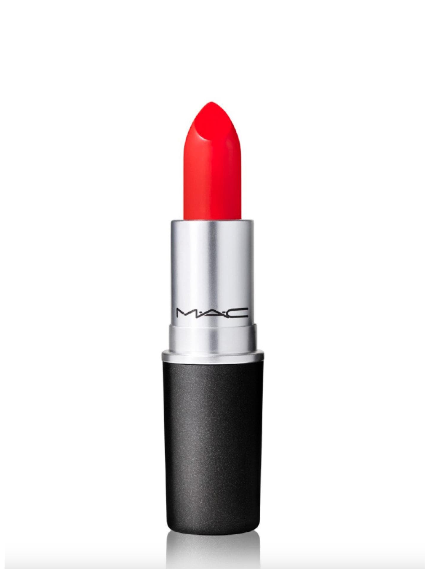 Roter Lippenstift von Mac