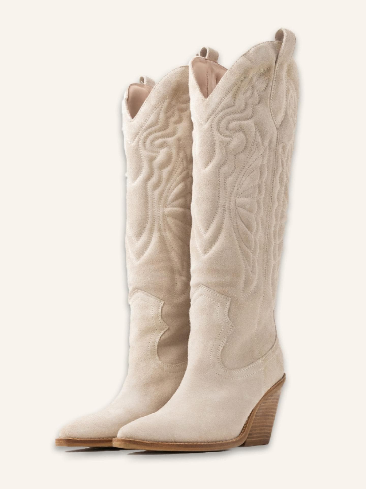 Stiefel creme Bronx