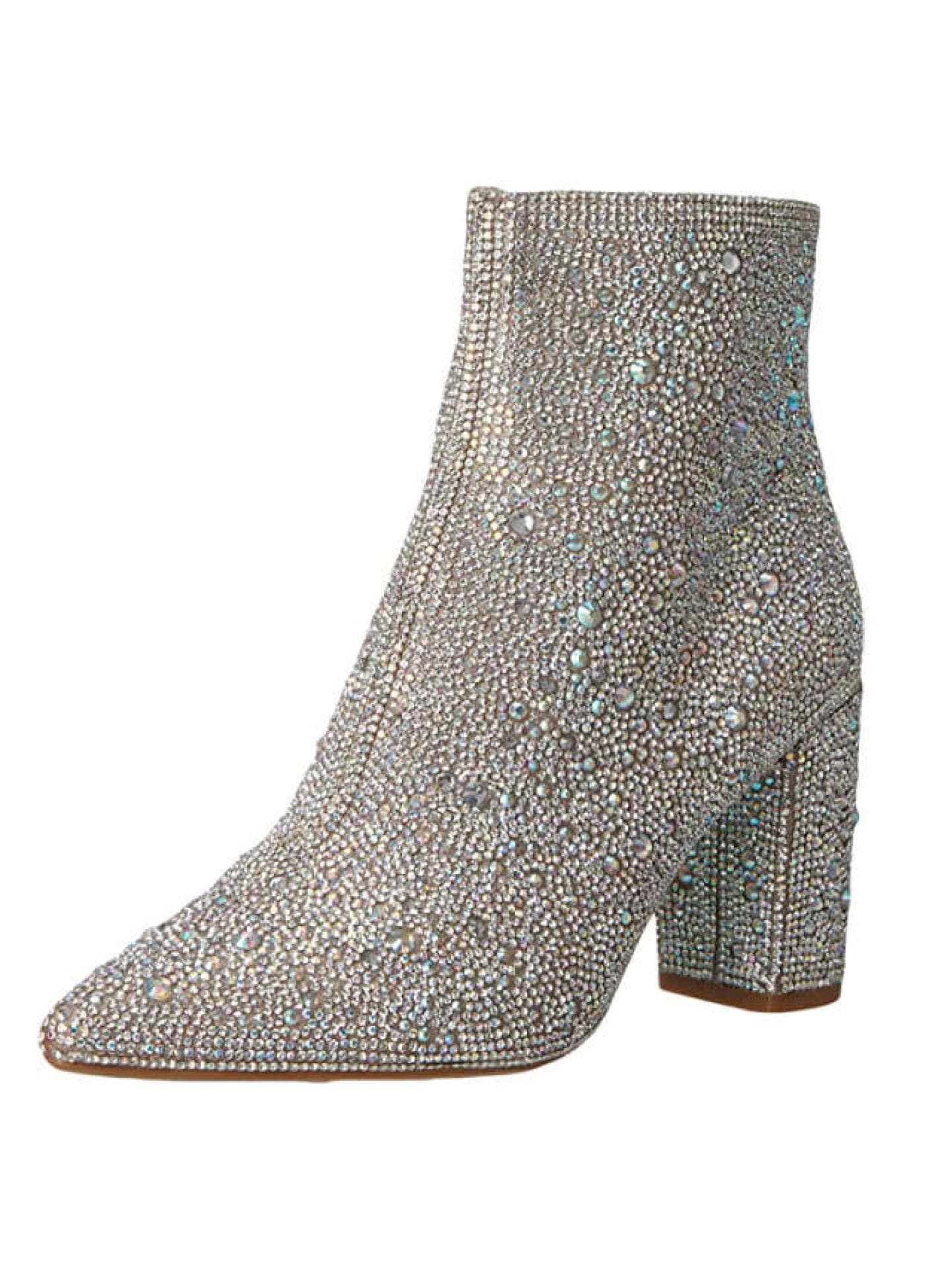 Stiefeletten silber Betsey Johnson
