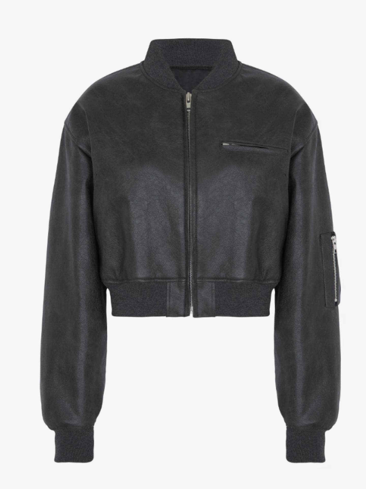 Bomberjacke aus Leder von The Frankie Shop
