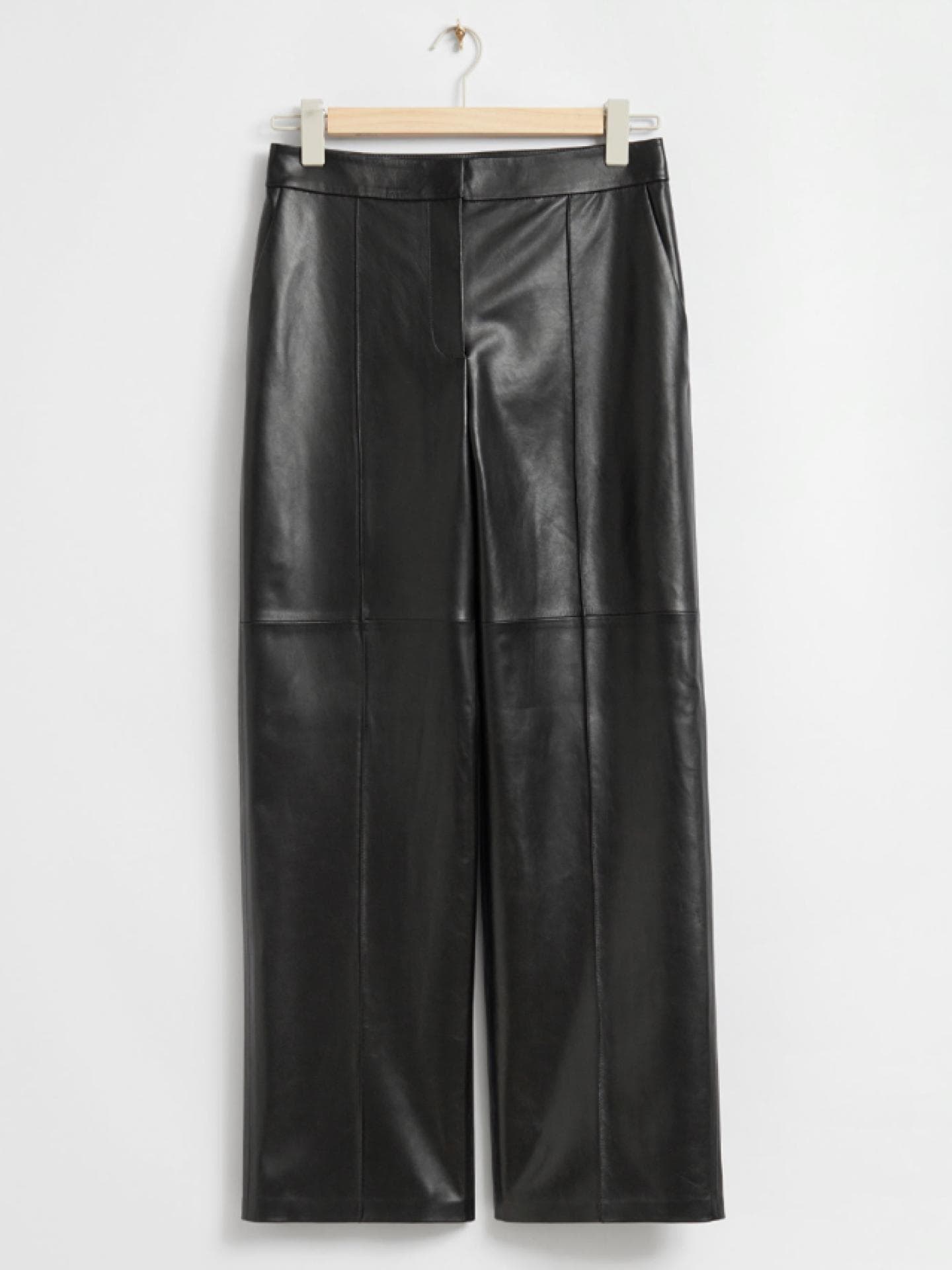 Lederhose mit weitem Bein von & Other Stories