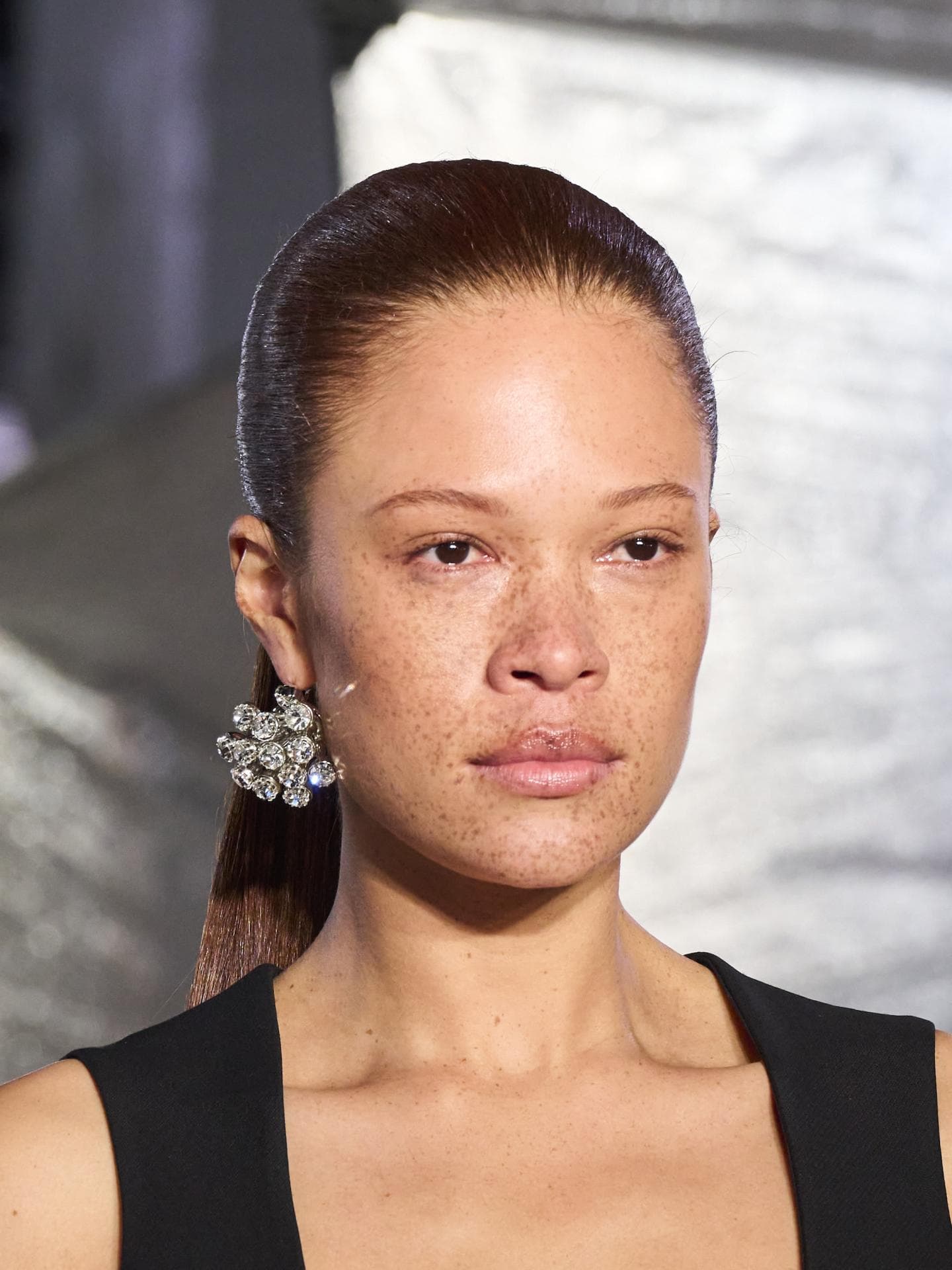 Brandon Maxwell Herbst Winter 2023 Runway Beauty