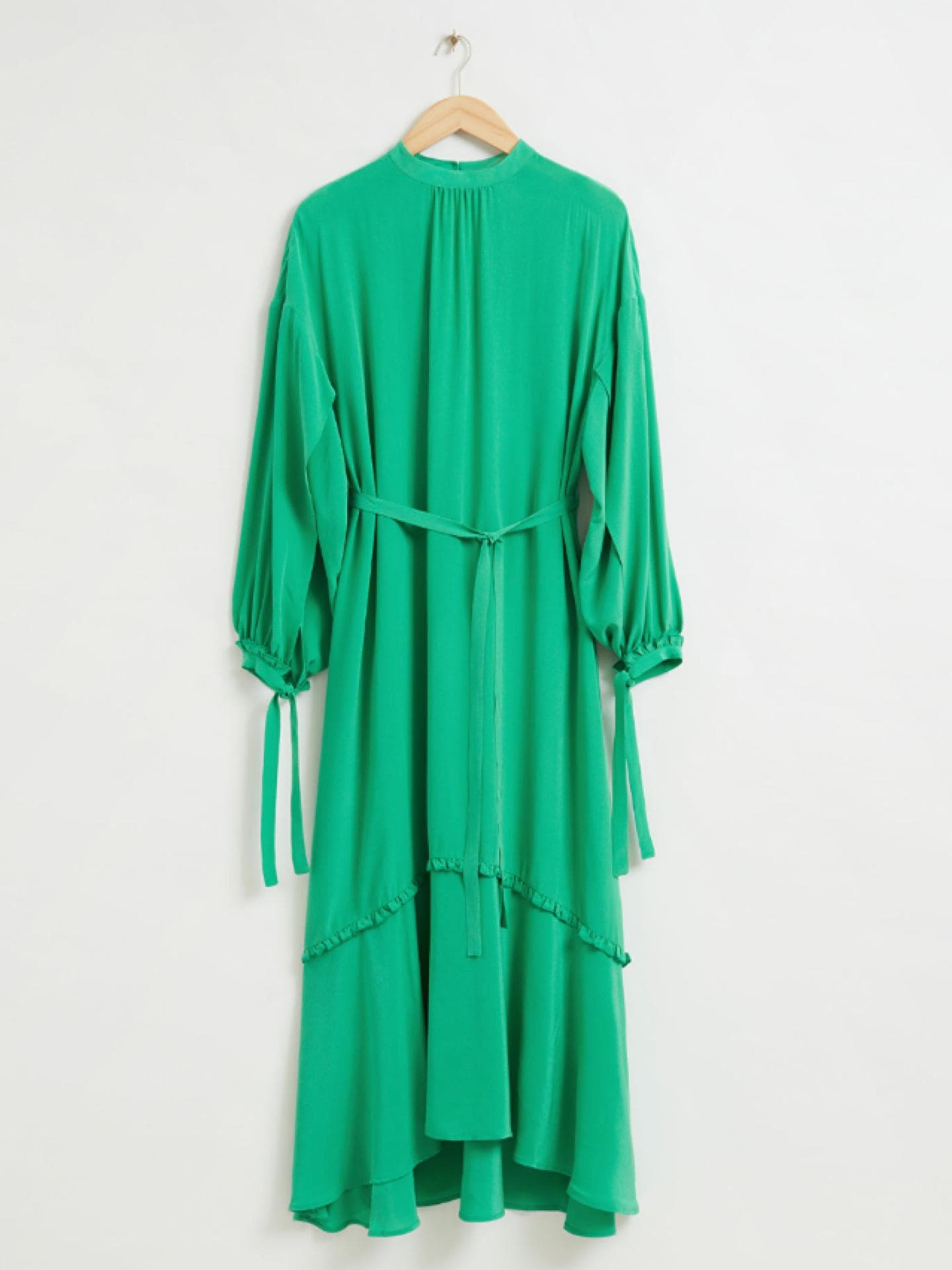 Grünes Maxikleid von & Other Stories 