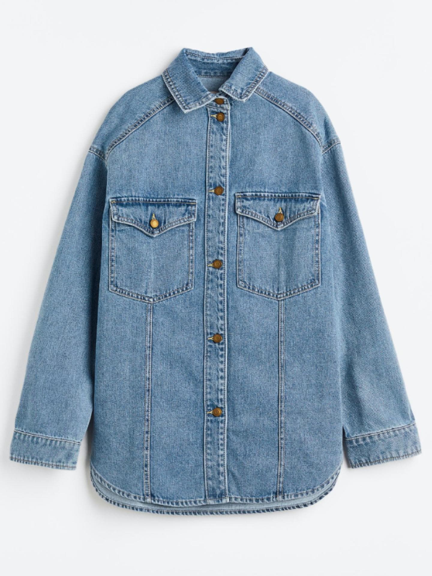 Denim Shacket von H&M