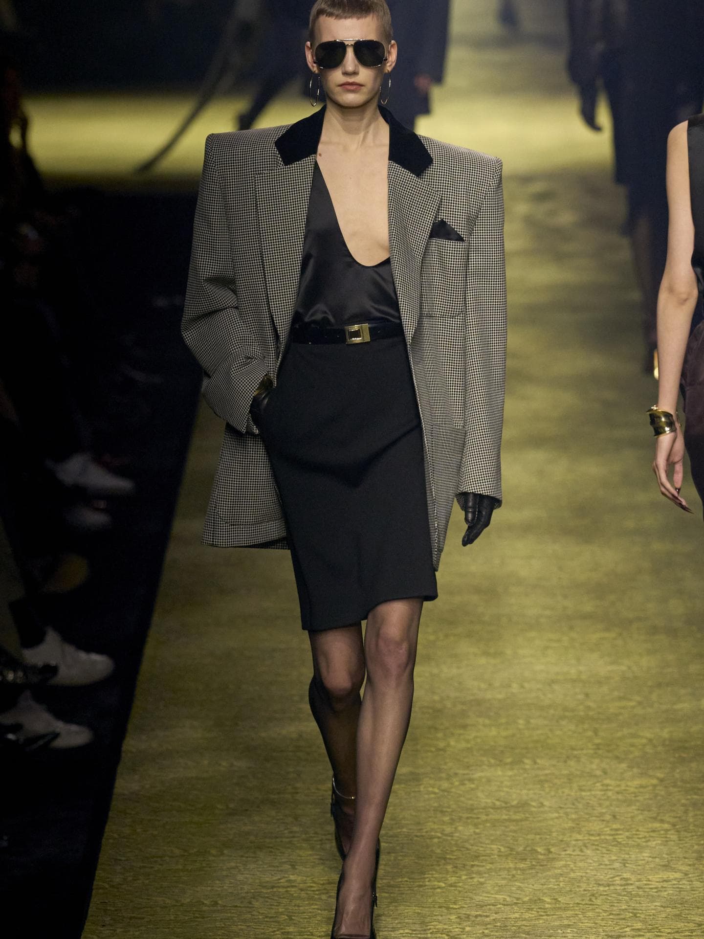 Saint Laurent Herbst Winter 2023 Runway