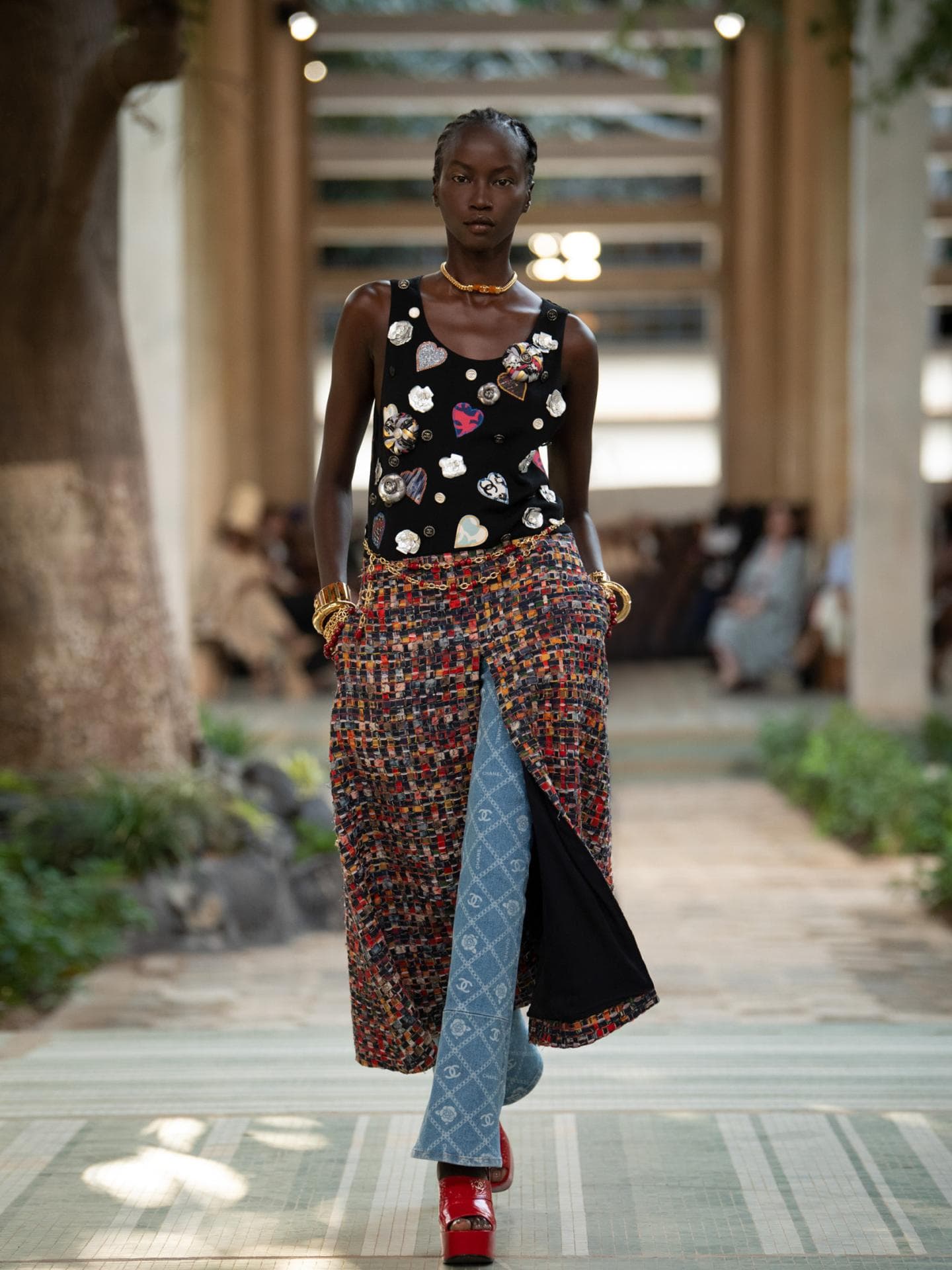 Kleid Rock Hose Runway Herbst Winter 2023