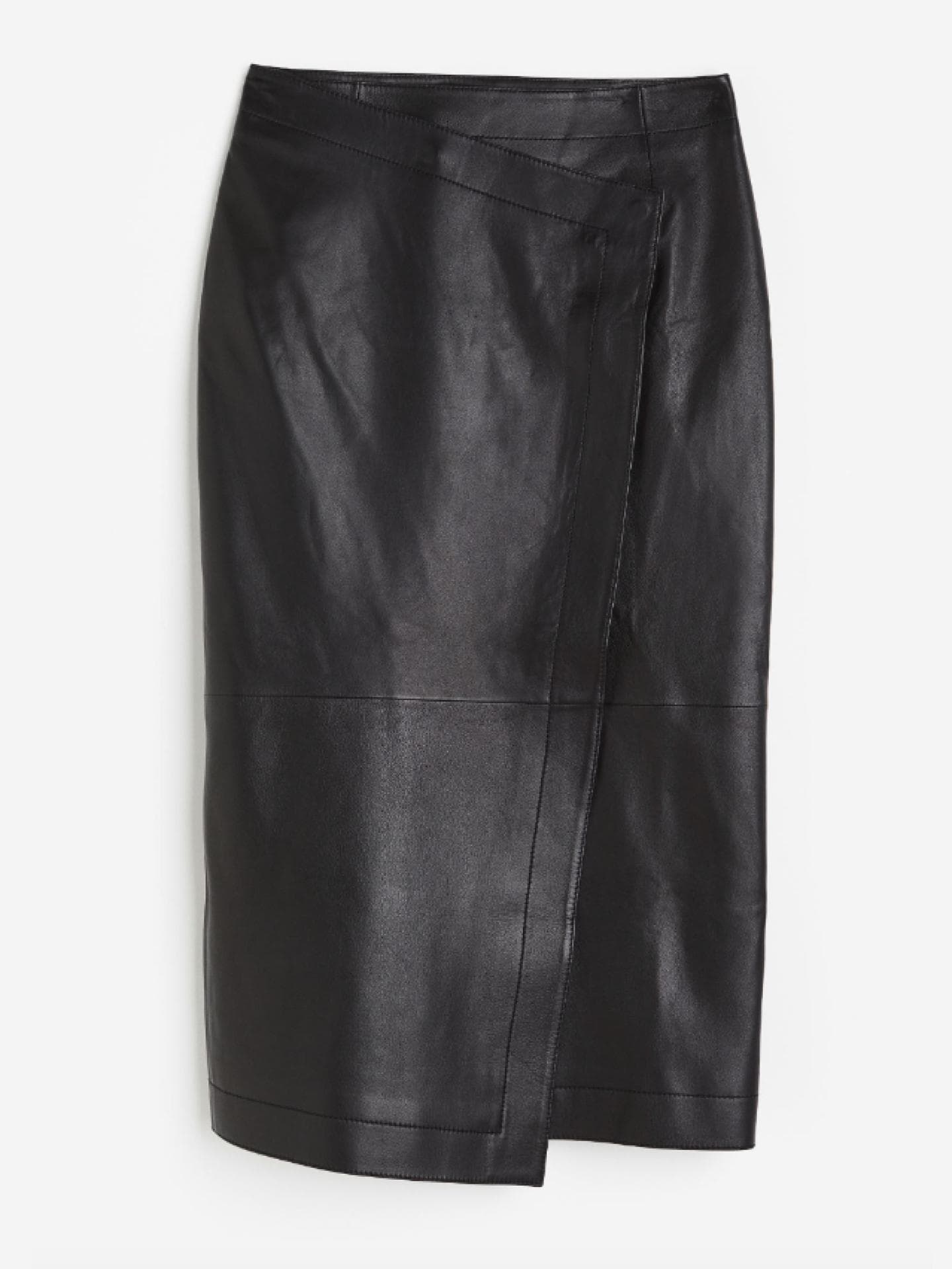 Lederrock von H&M Premium
