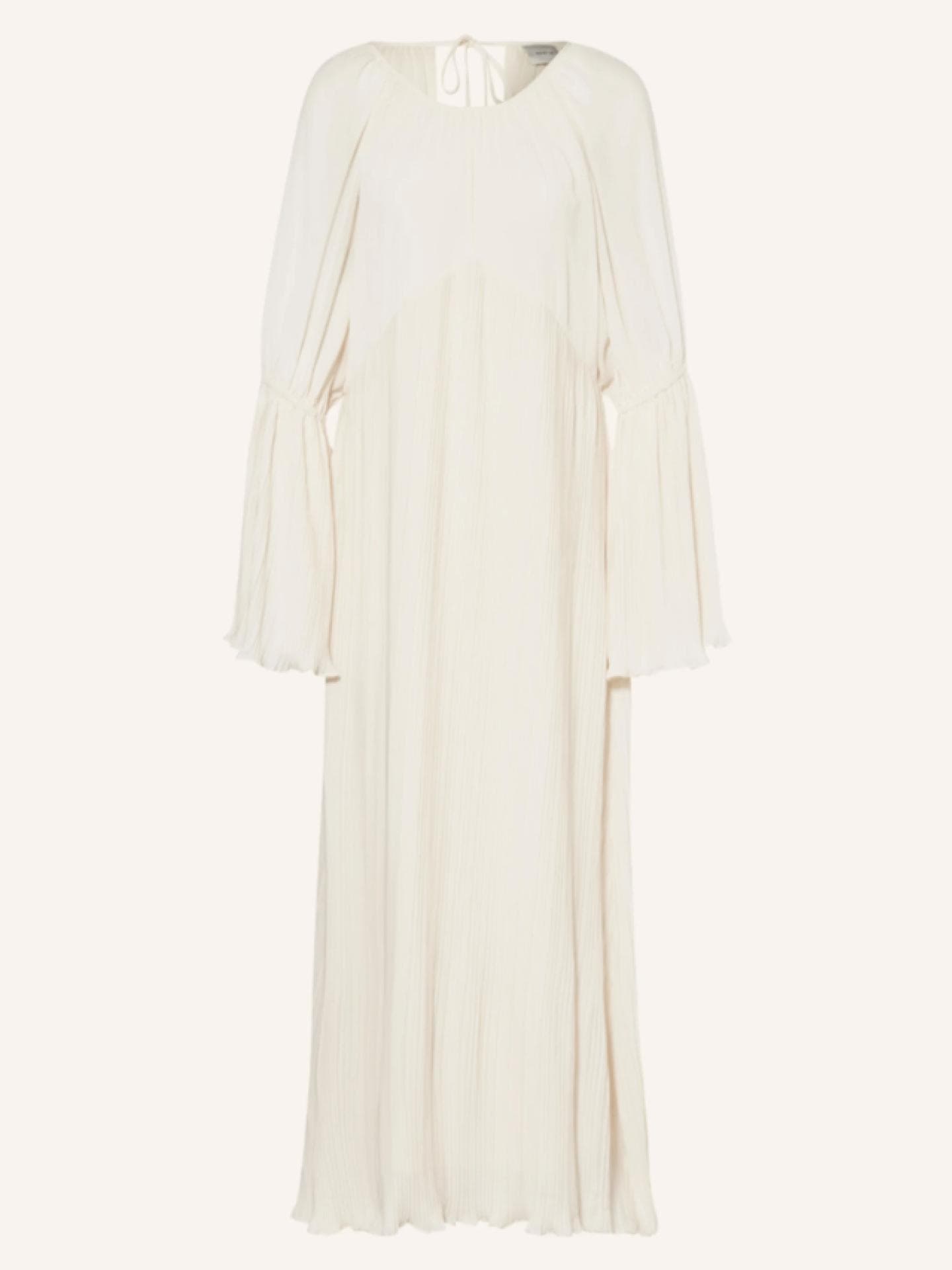 Langes Kleid mit Ärmeln