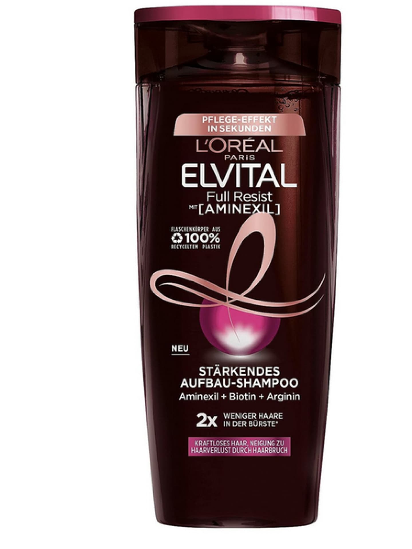 L'Oréal Paris Shampoo gegen Haarausfall durch Haarbruch, Für kraftloses, brüchiges Haar, Mit Biotin, Provitamin B5 und Arginin