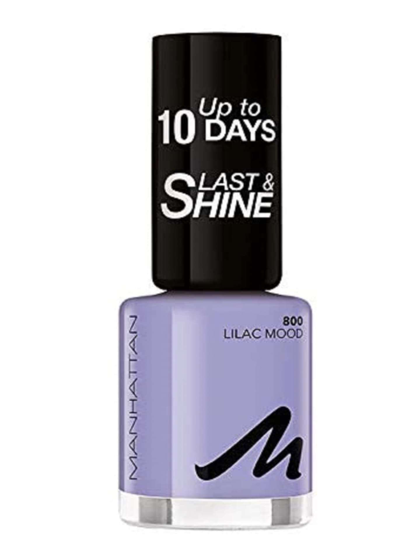 Manhattan Last und Shine Nagellack, Nr.800 Lilac Mood, 1er Pack