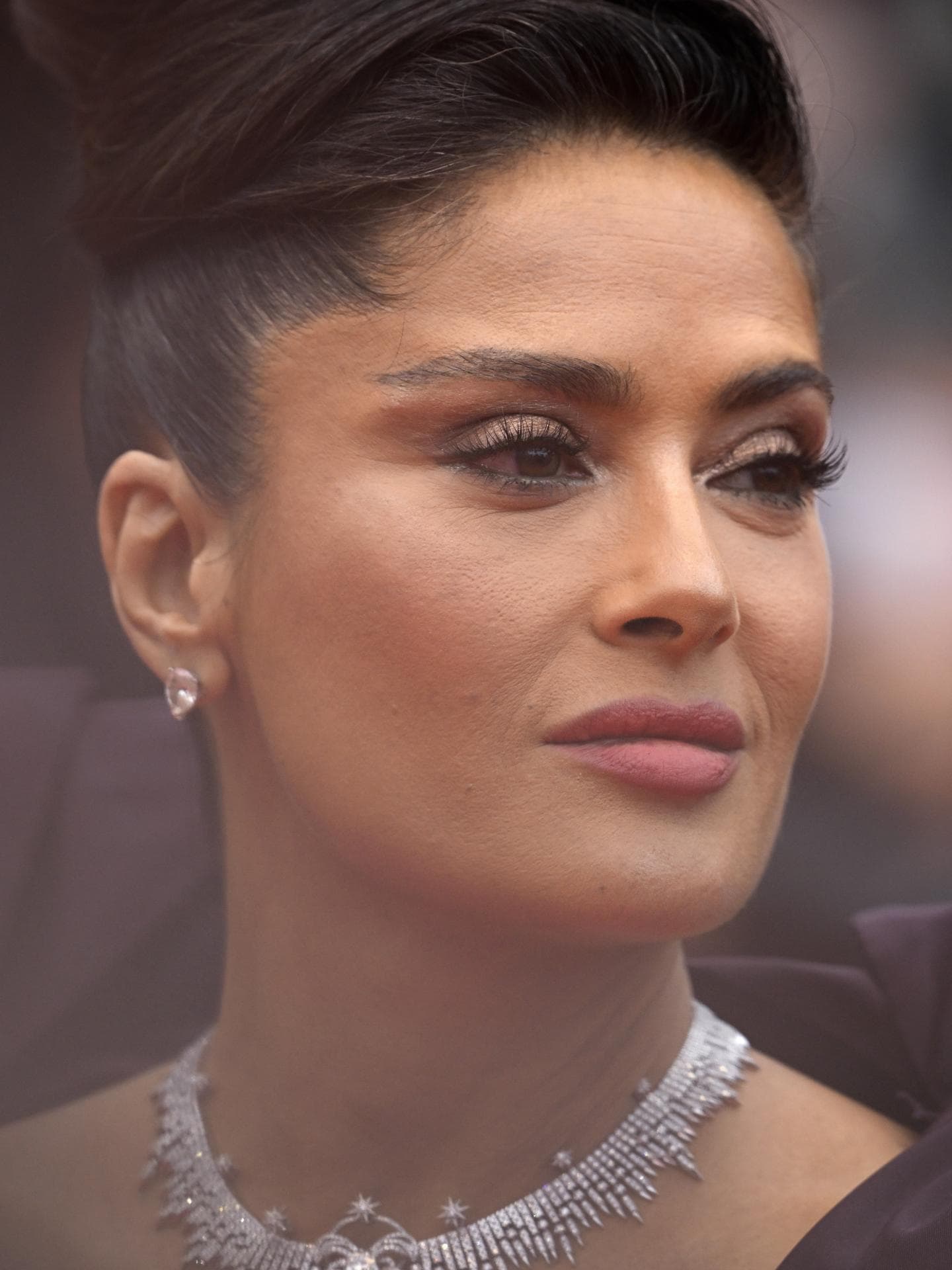 Salma Hayek auf dem roten Teppich zu "Killers Of The Flower Moon" während der Cannes Filmfestspiele im Palais des Festivals im May 2023