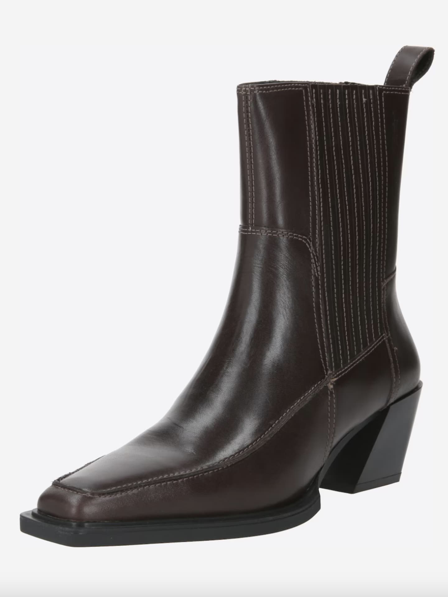 dunkelbrauner Cowboy Boot von Vagabond über About You Ankle Boot