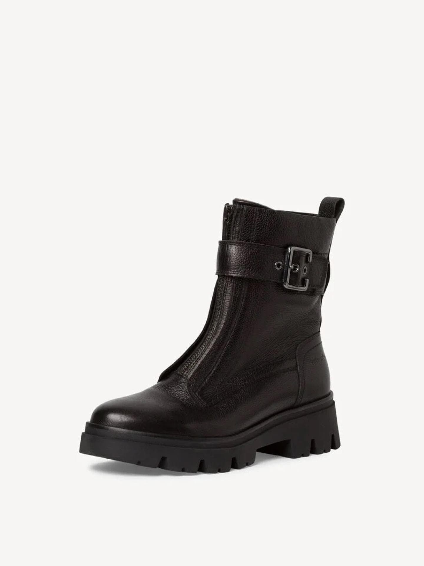 Schwarze Biker Boots von Tamaris