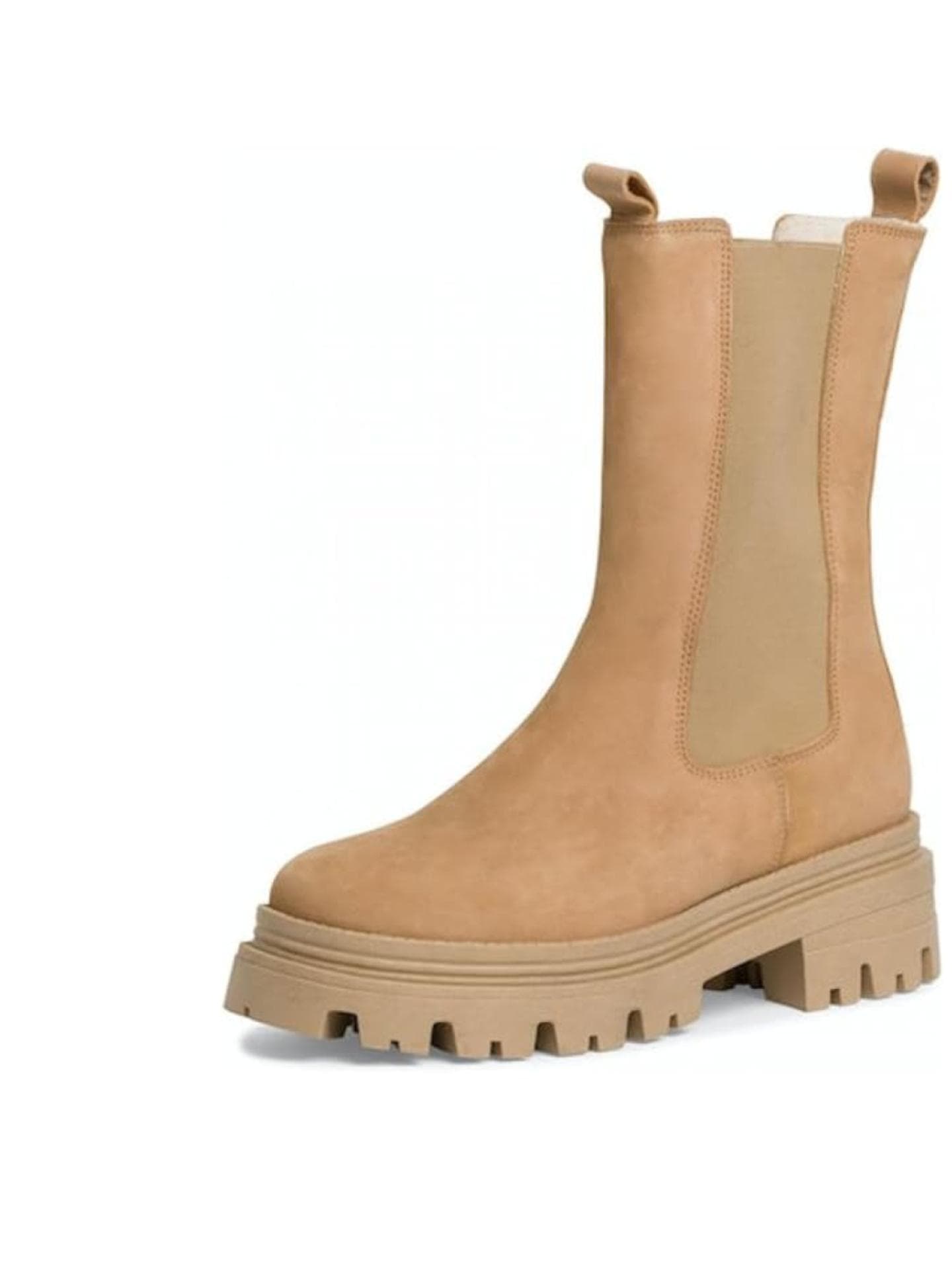 Tamaris Damen Chelsea Boot in Beige-Braun