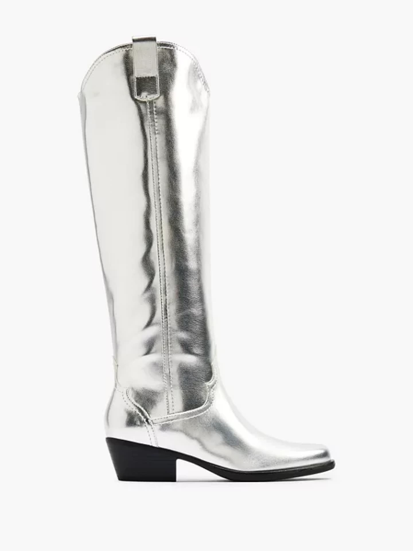 Metallische Cowboy Boots