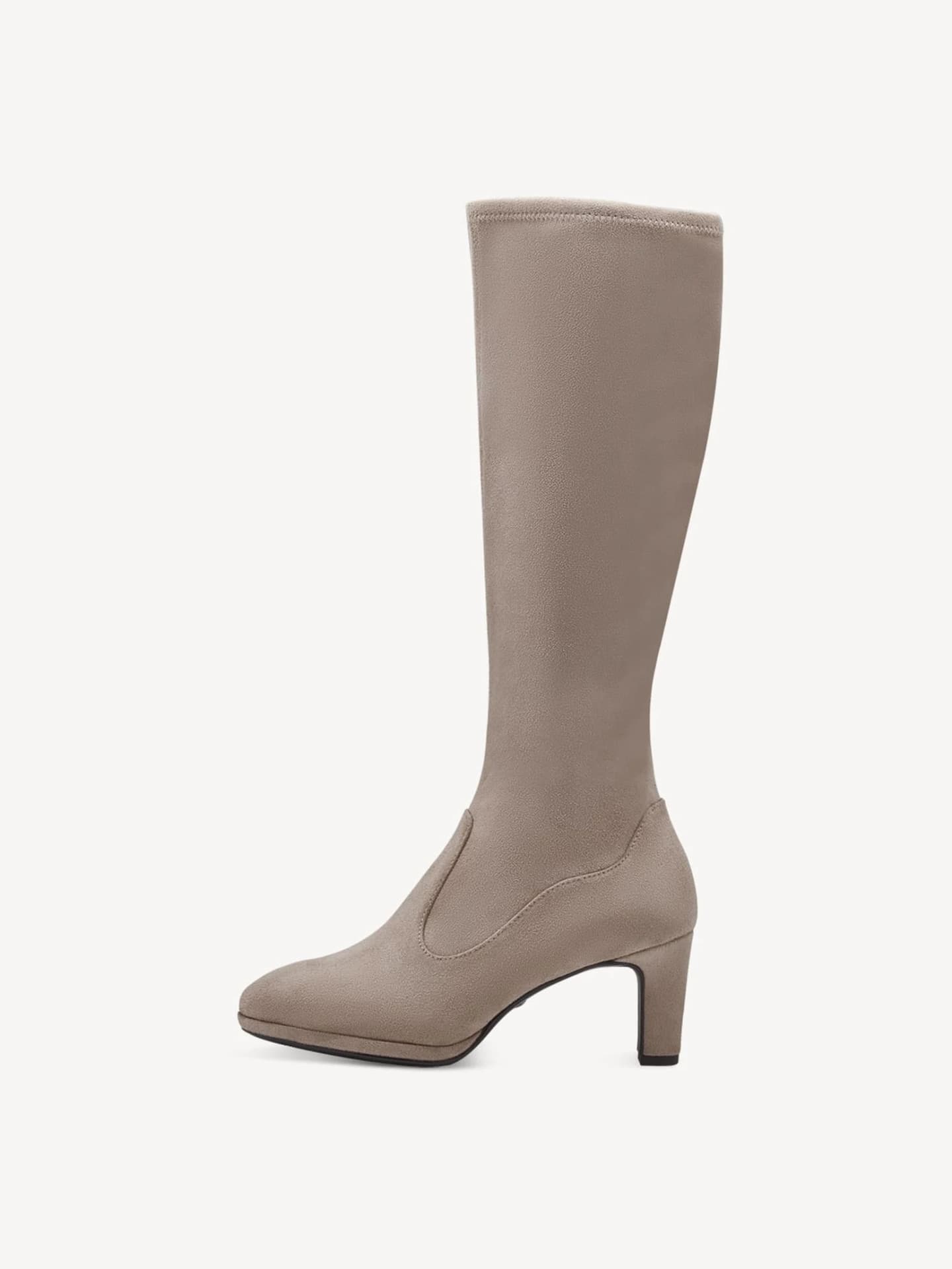 Beigefarbener Stiefel von Tamaris