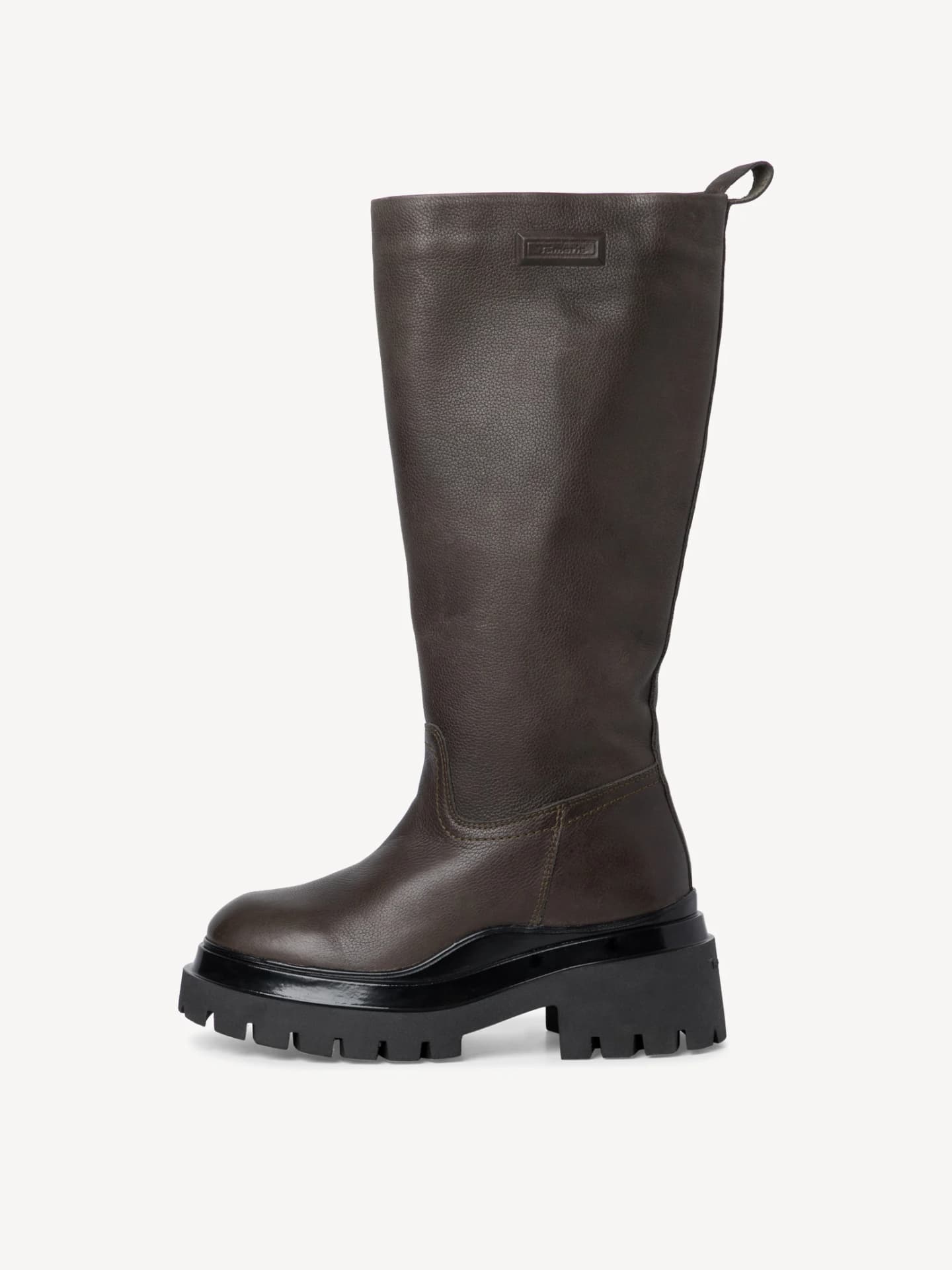 Brauner Stiefel von Tamaris