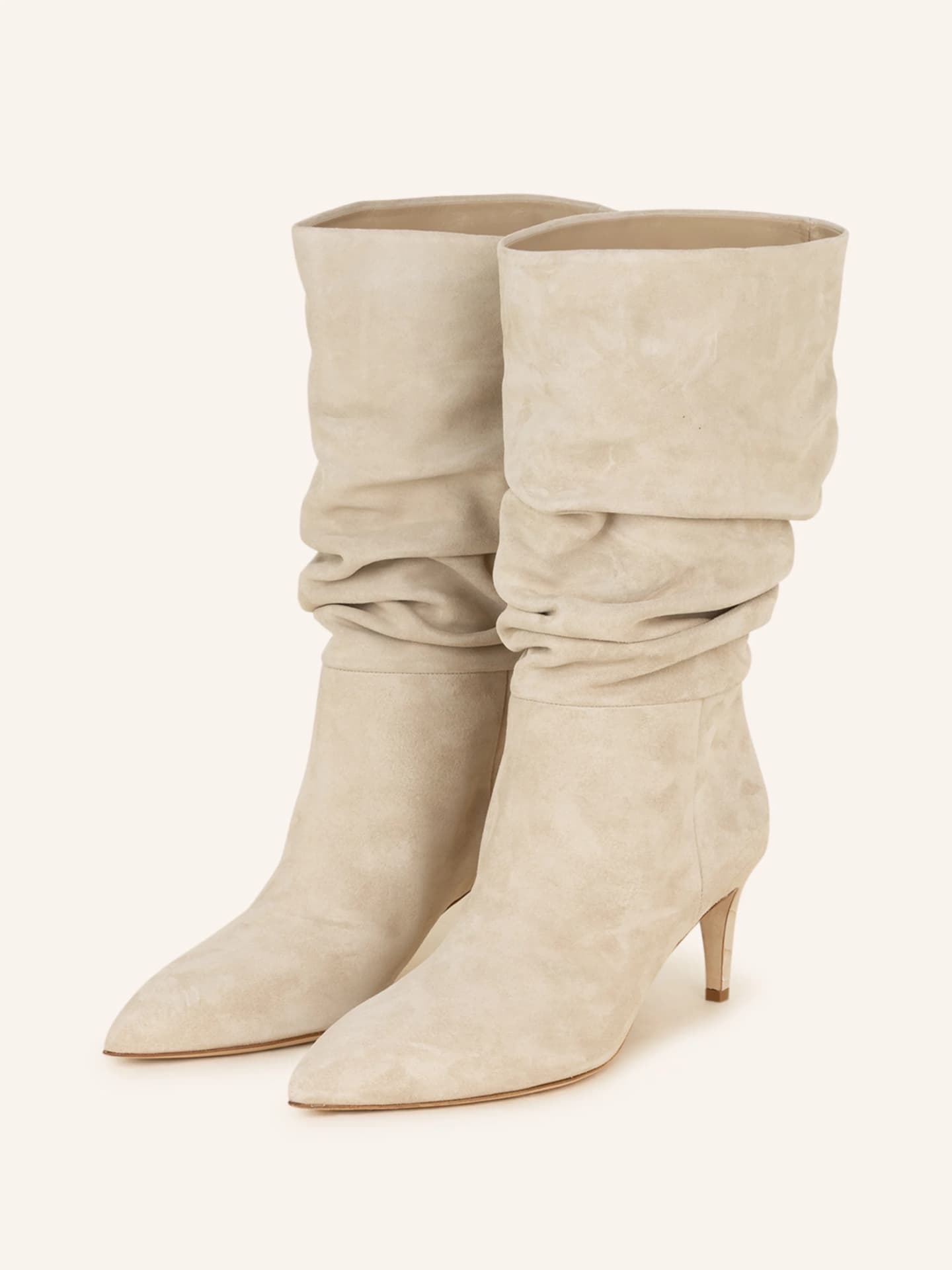 Cremefarbener Stiefel von Paris Texas