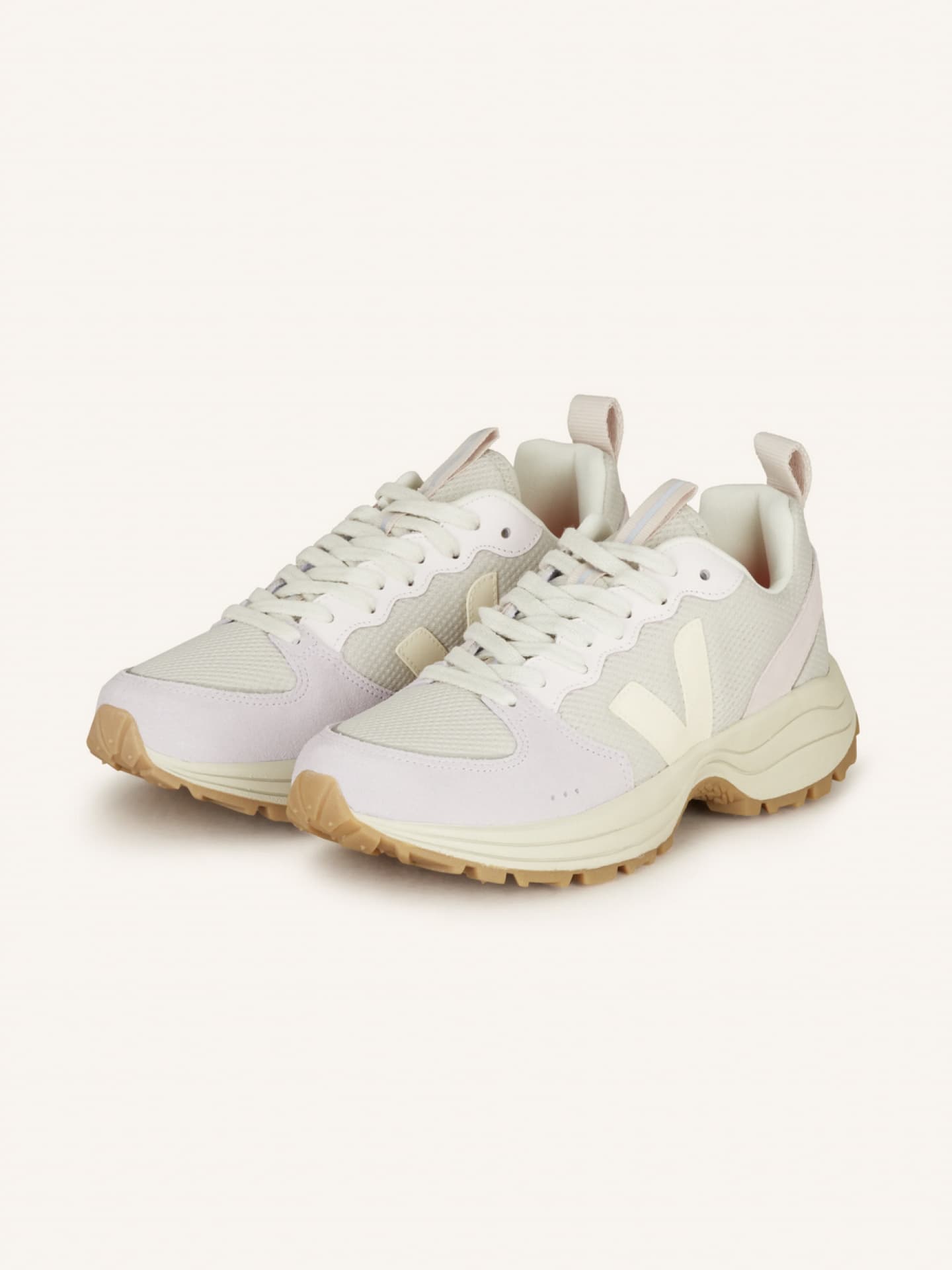 Veja Sneaker Venturi in Grau, Cremefarben und Pastelltönen