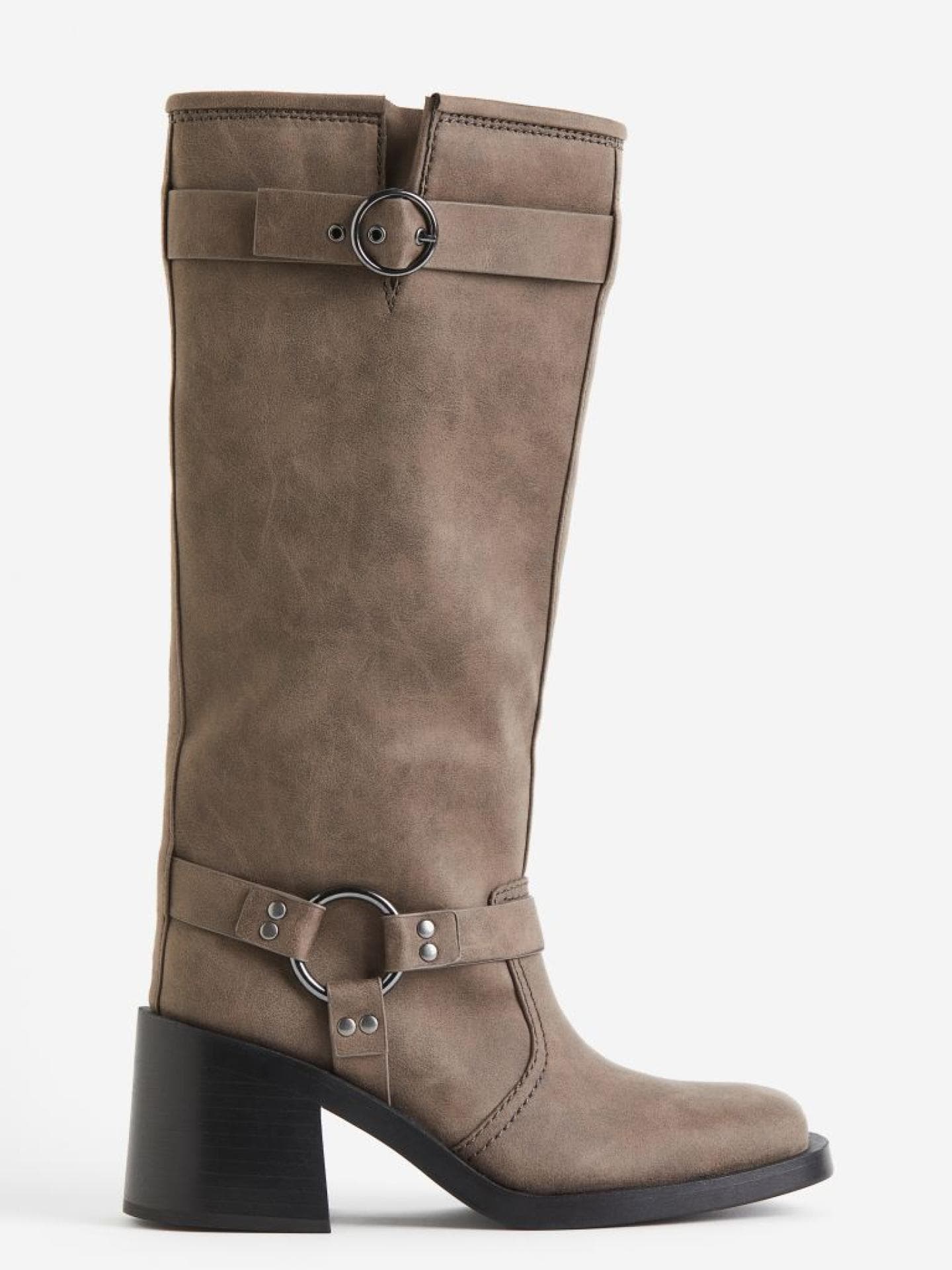 Brauner Biker Boot von H&M