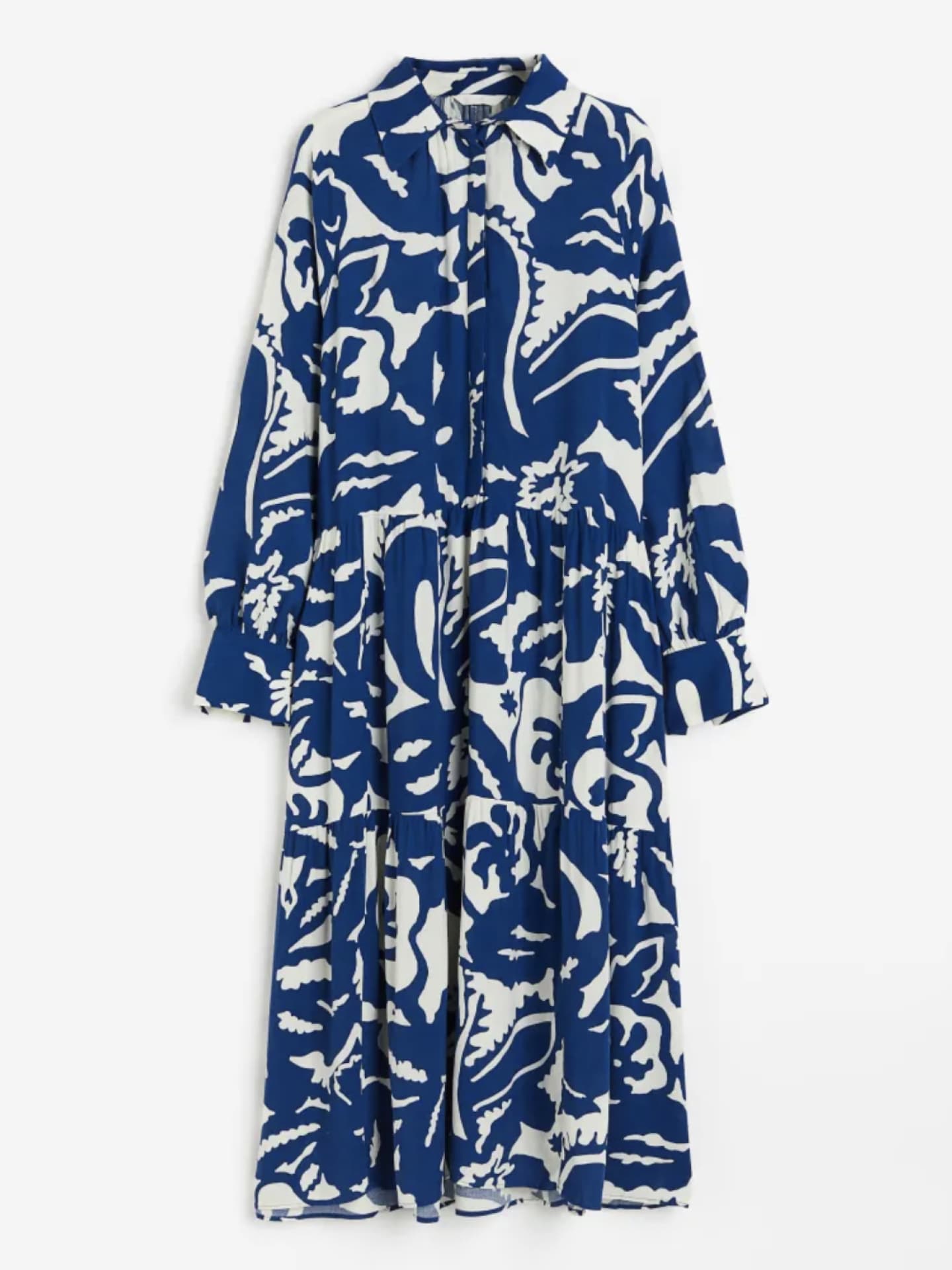 Hemdblusenkleid aus Viskose von H&M